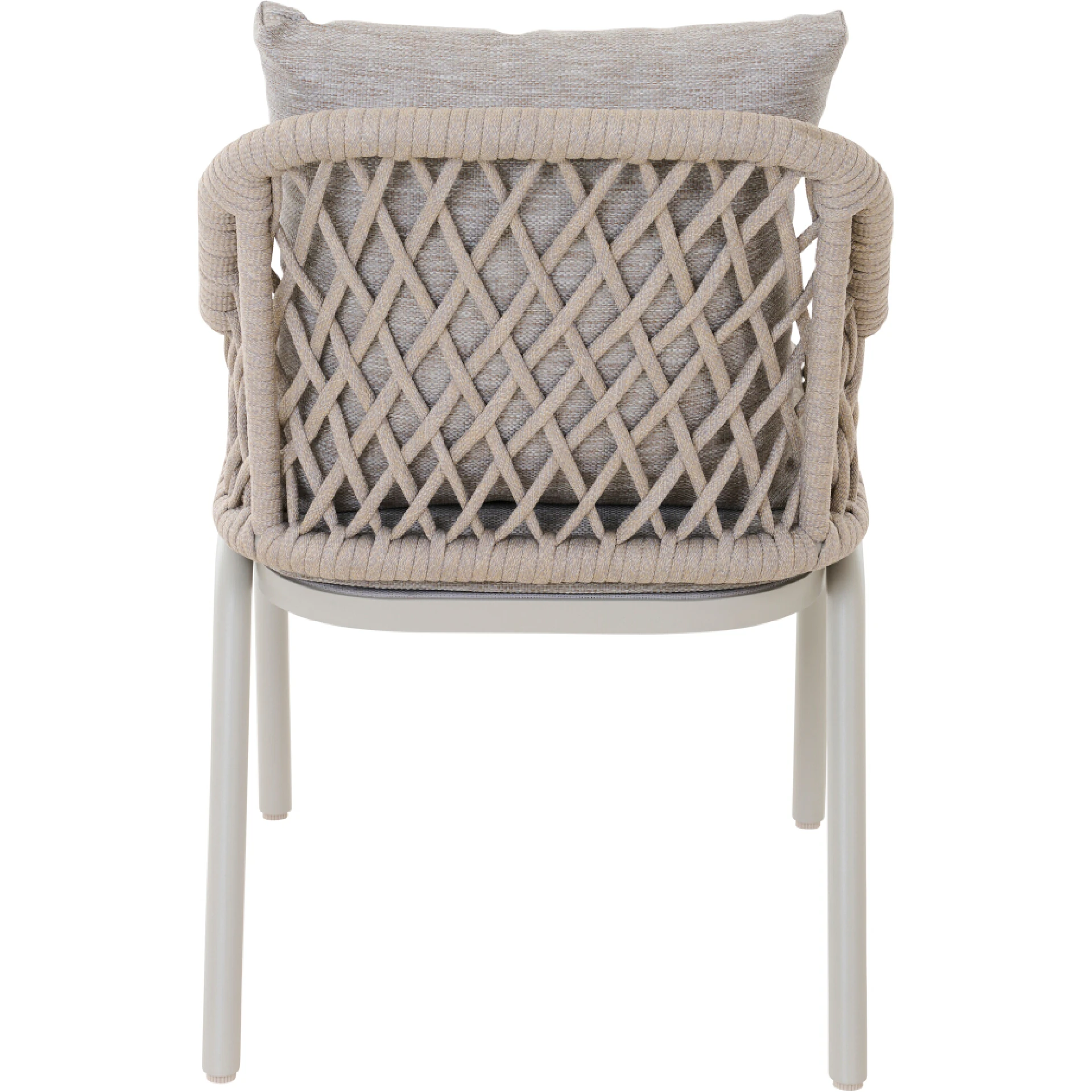 CHESTER Gartensessel | taupe grau / seidengrau