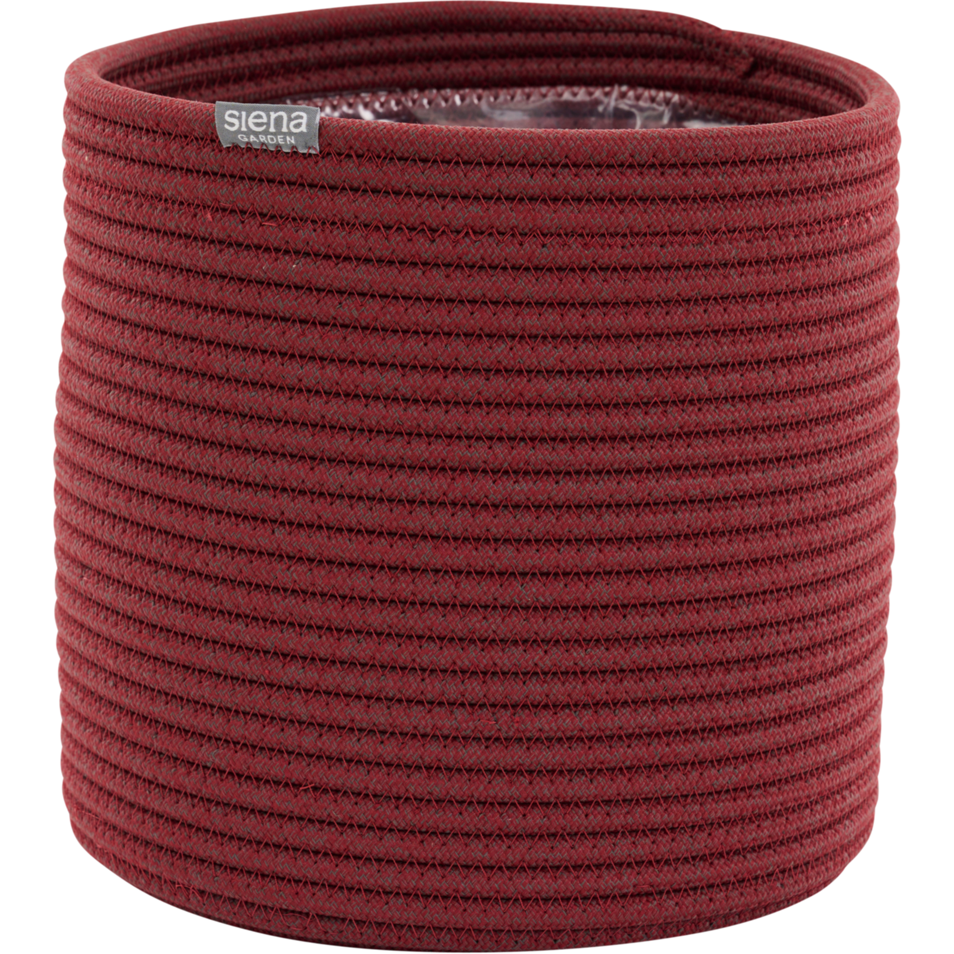 Pflanzgefäß | FIORA Ø 32 cm oxidrot Kordel | SI...