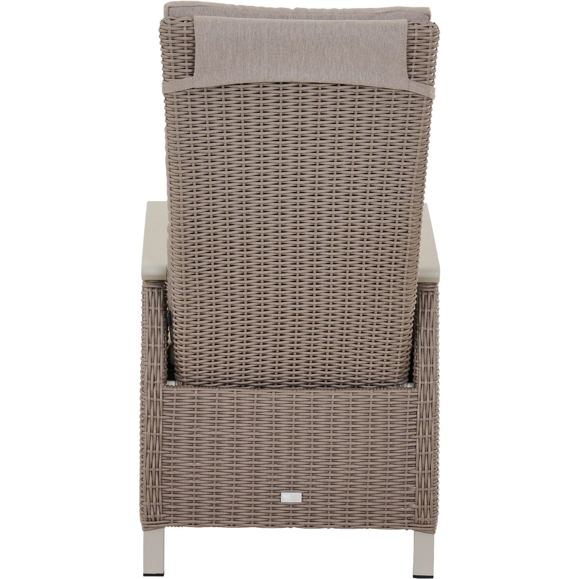 CORIDO Move Sessel | inkl. Kissen | matt seidengrau / taupe