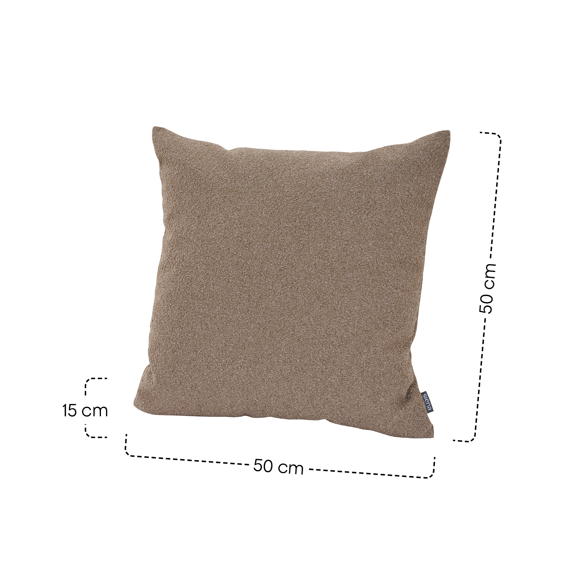 MALU Dekokissen | 50 x 50 cm | fango