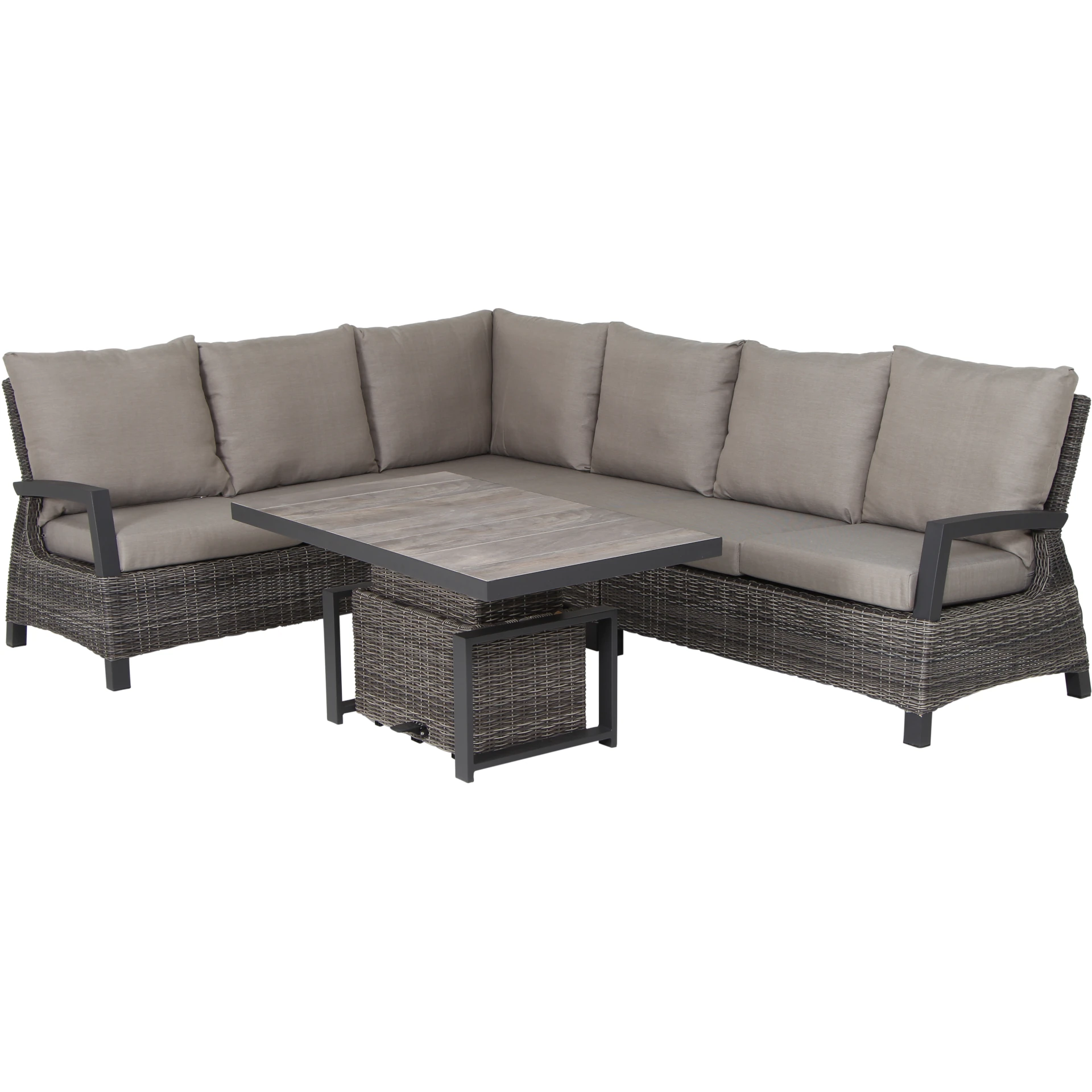 Sets | Corido Lifttisch + Ecklounge charcoal | SIE...