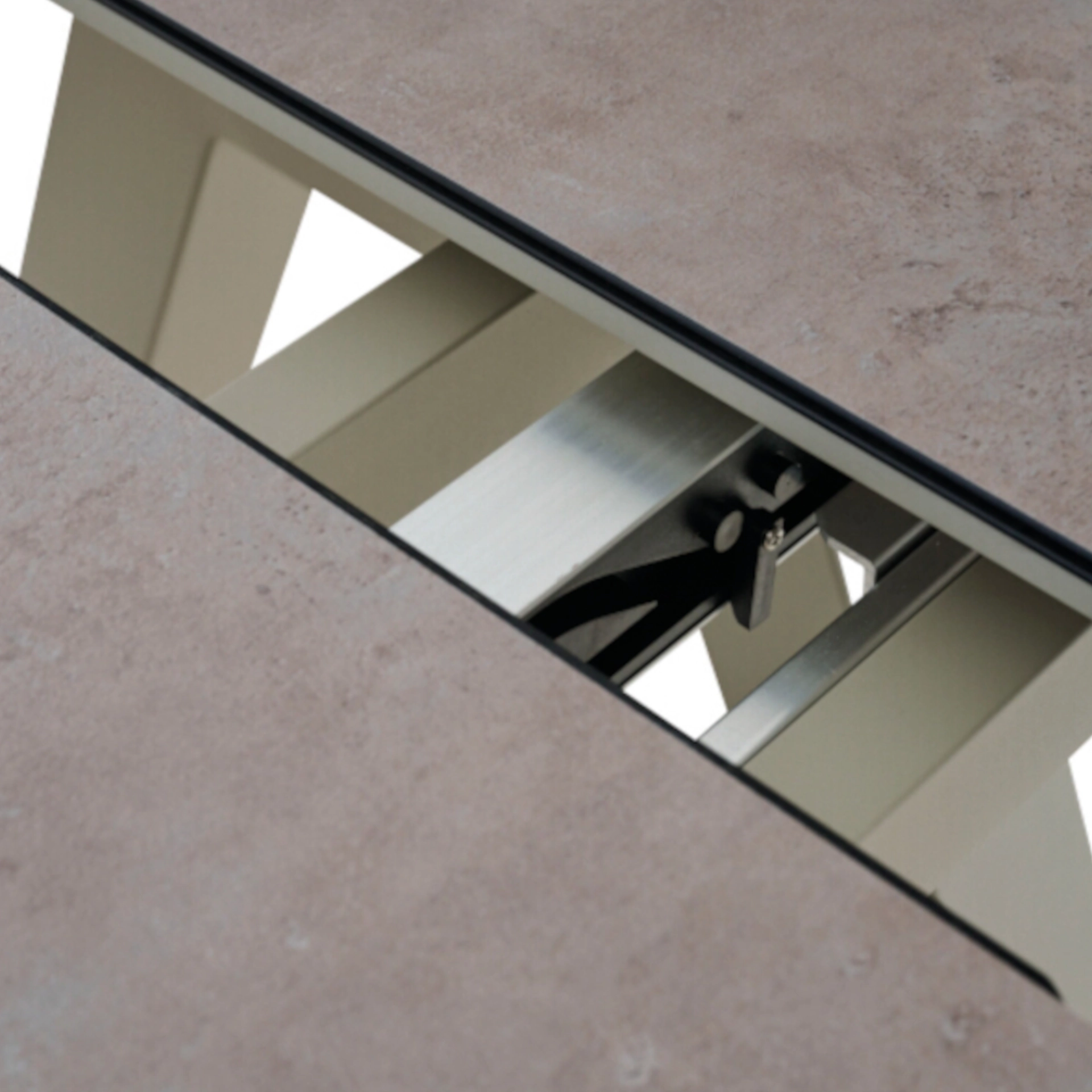 Ausziehtisch TIRANA matt seidengrau / HPL | Garten...