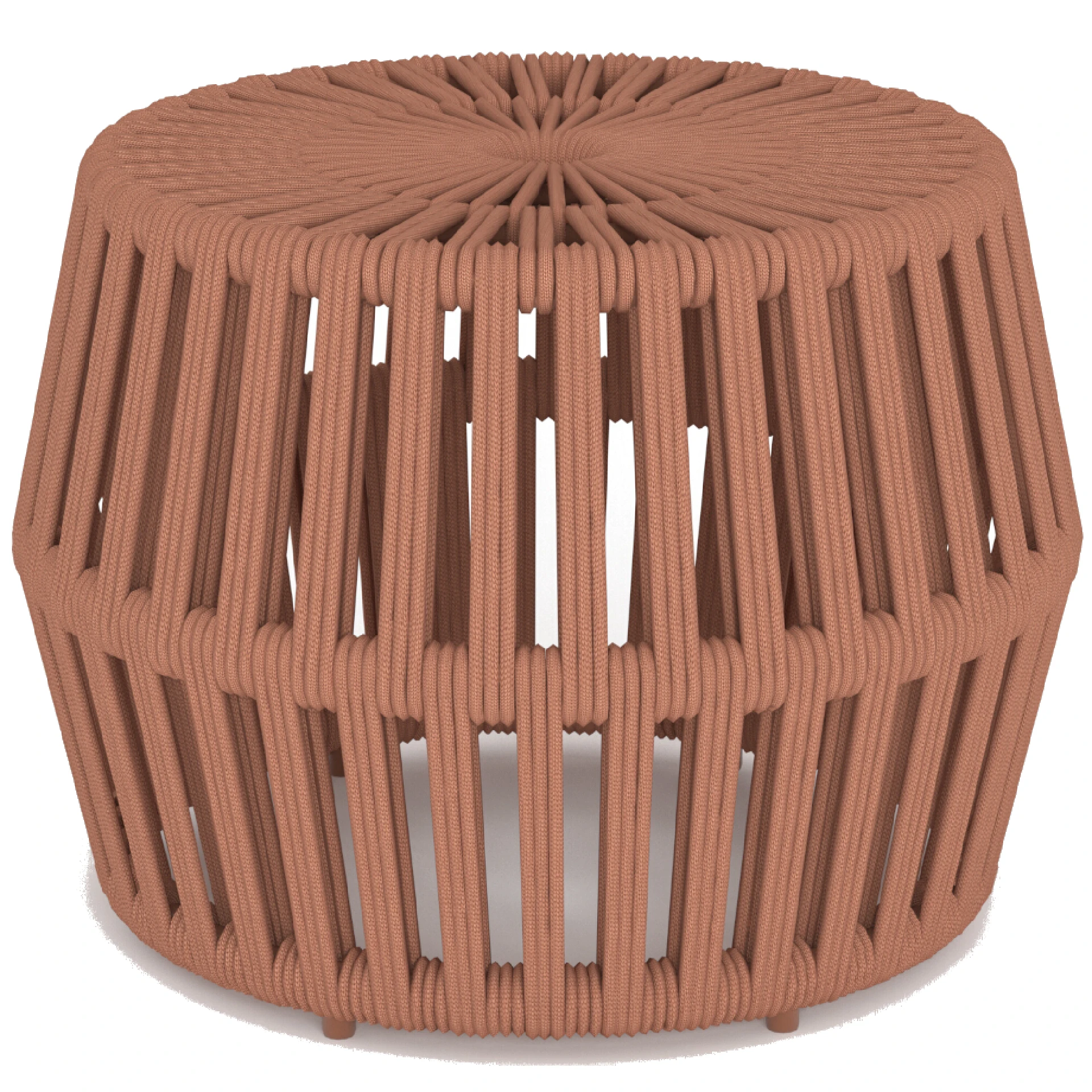 SEDIO Hocker | Ø 60 x 44 cm | brick