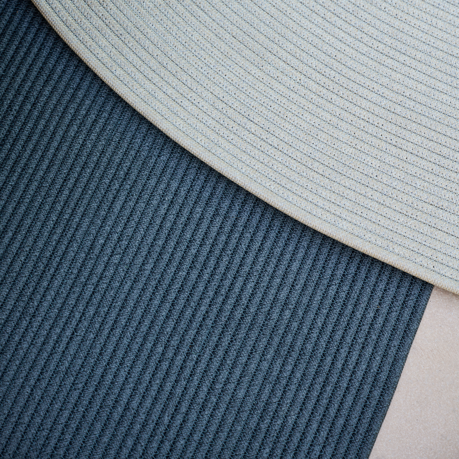 LINARO Outdoorteppich | 200 x 150 cm | dunkelgrau