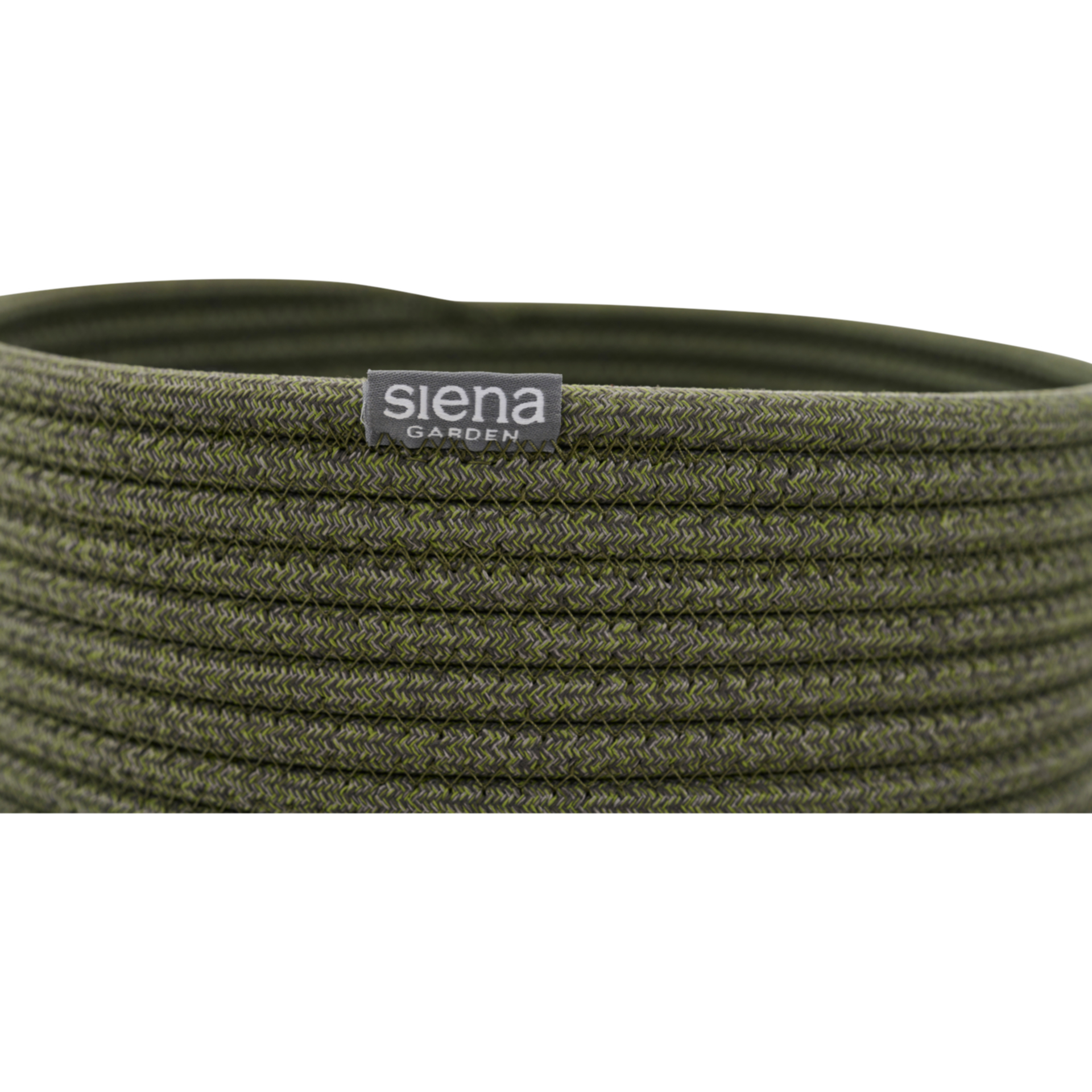 Pflanzgefäß | LINEA Ø 36/32 cm olive Kordel | S...