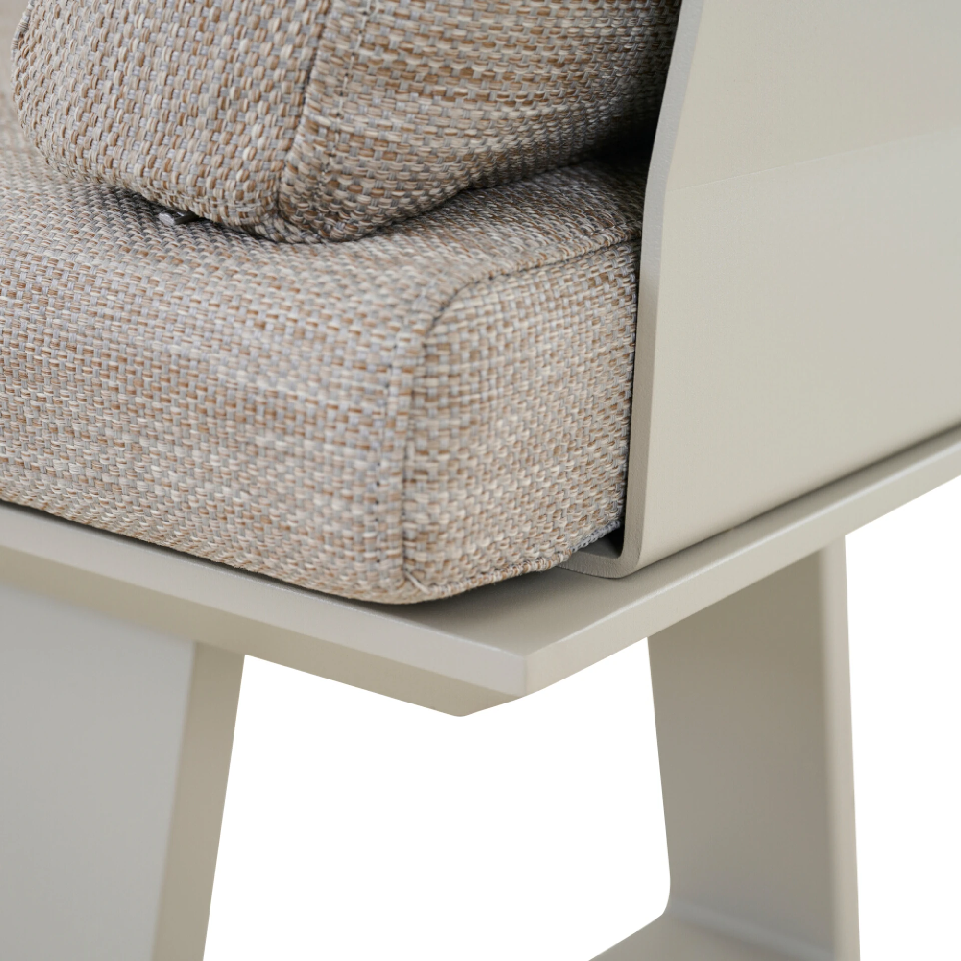 REPTON Ecklehne | mix taupe / seidengrau