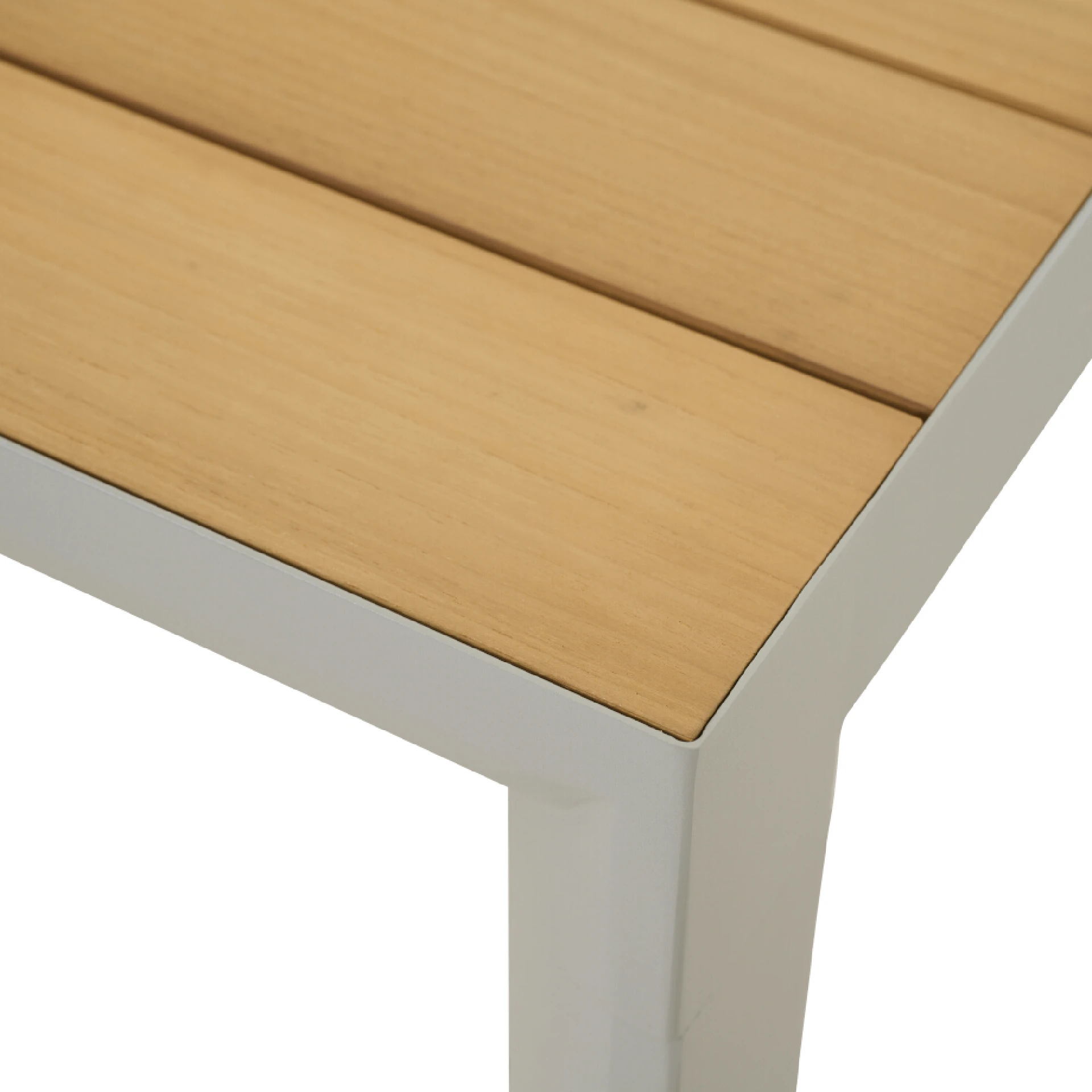 Gartentisch SILVA matt anthrazit / Teak FSC | Esst...