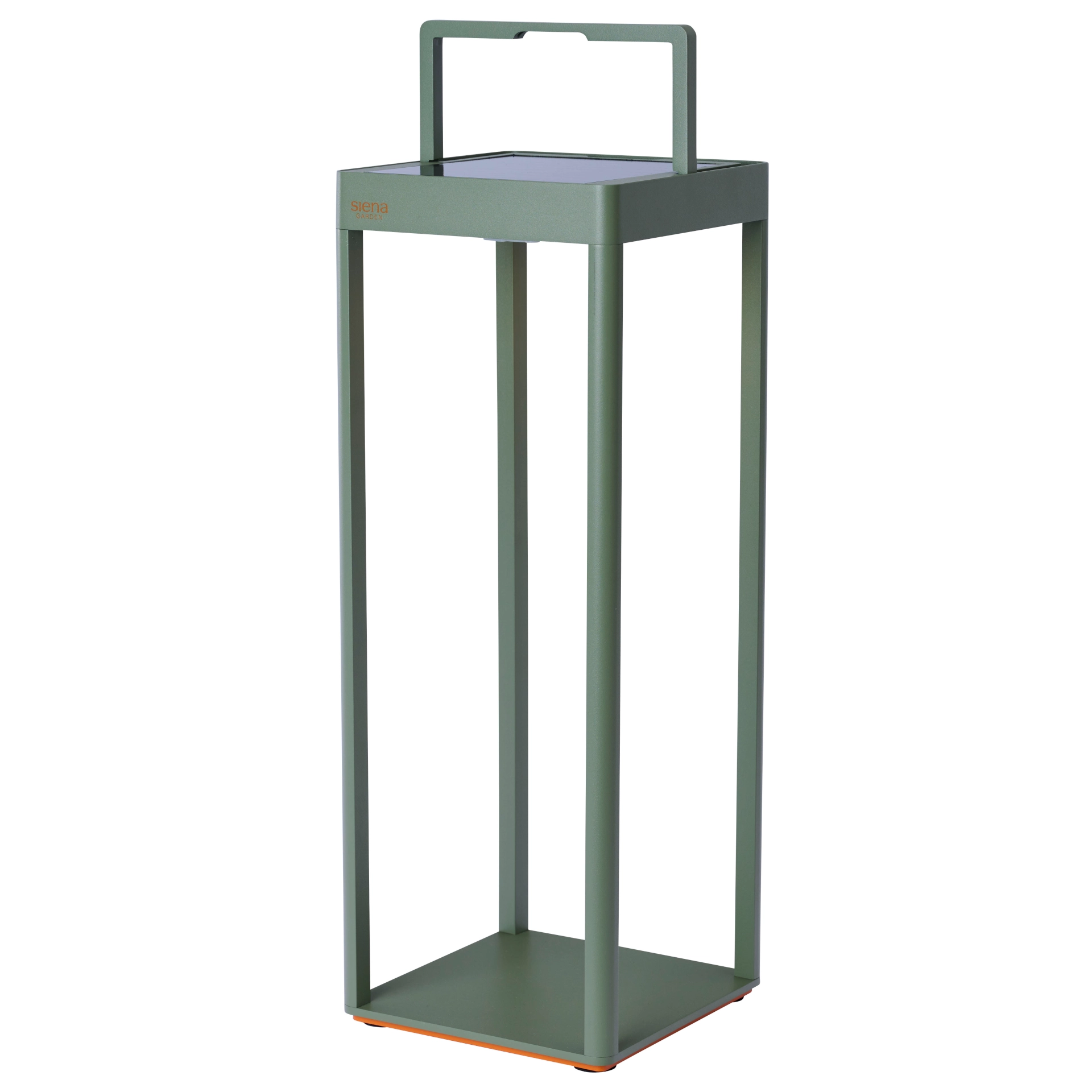 WEGA Solarlampe | 18,5 x 18,5 x 50 cm | olive