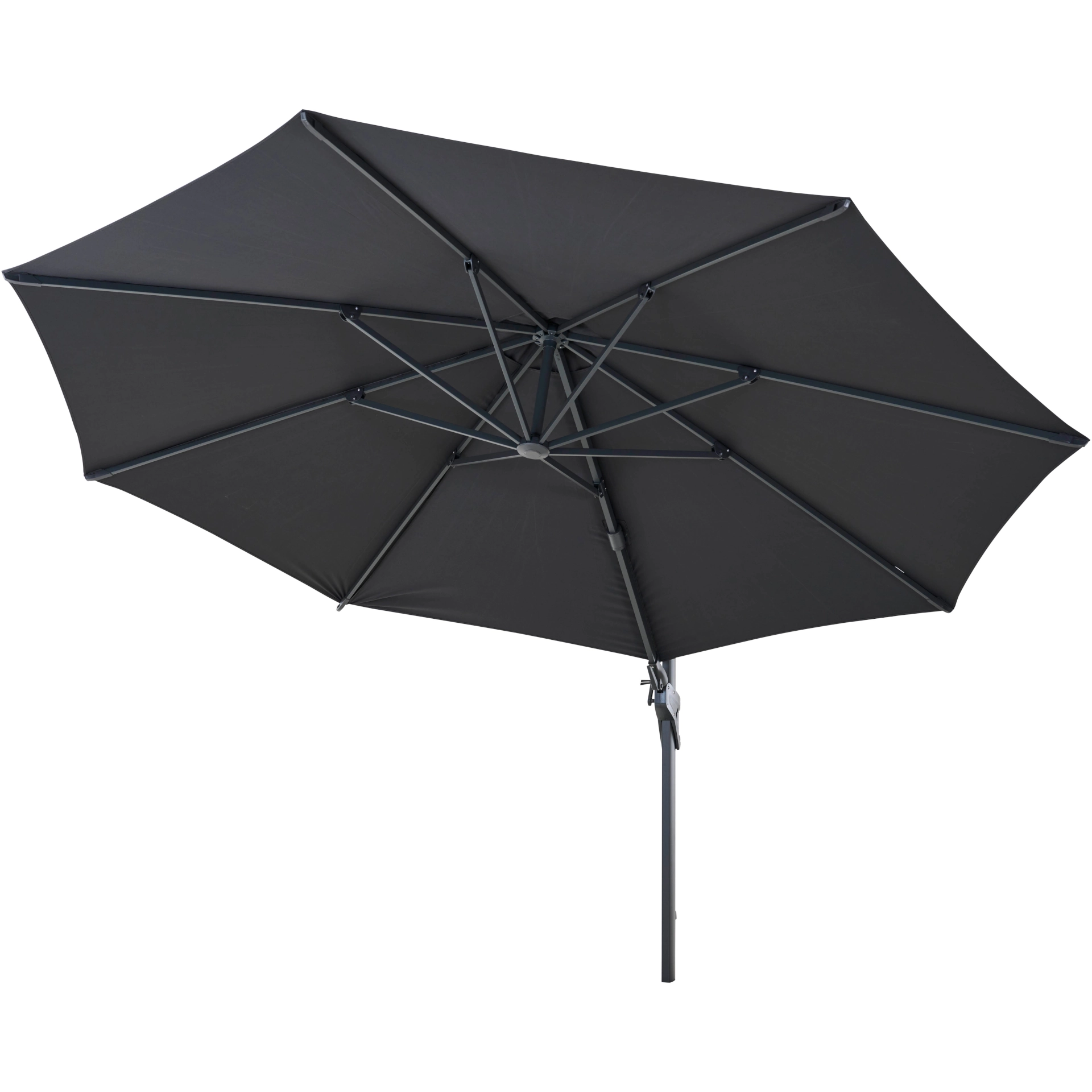 FAGUS N+ zweefparasol | Ø 350 cm | antraciet / ant...