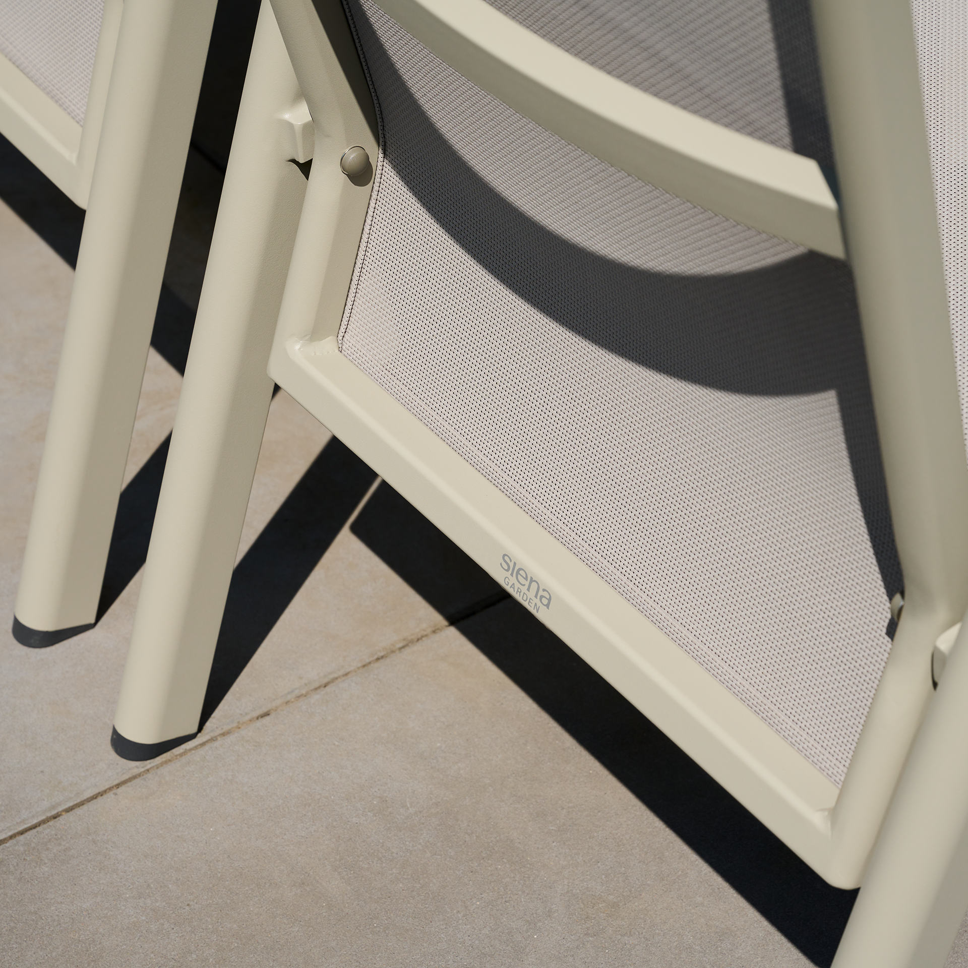 BOLOGNA Move Sessel | Teakholz FSC 100 % | taupe g...