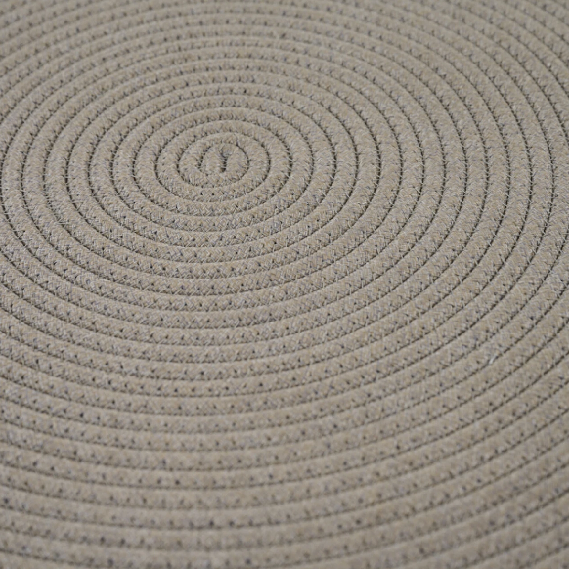 LINARO Outdoorteppich | Ø 160 cm | taupe