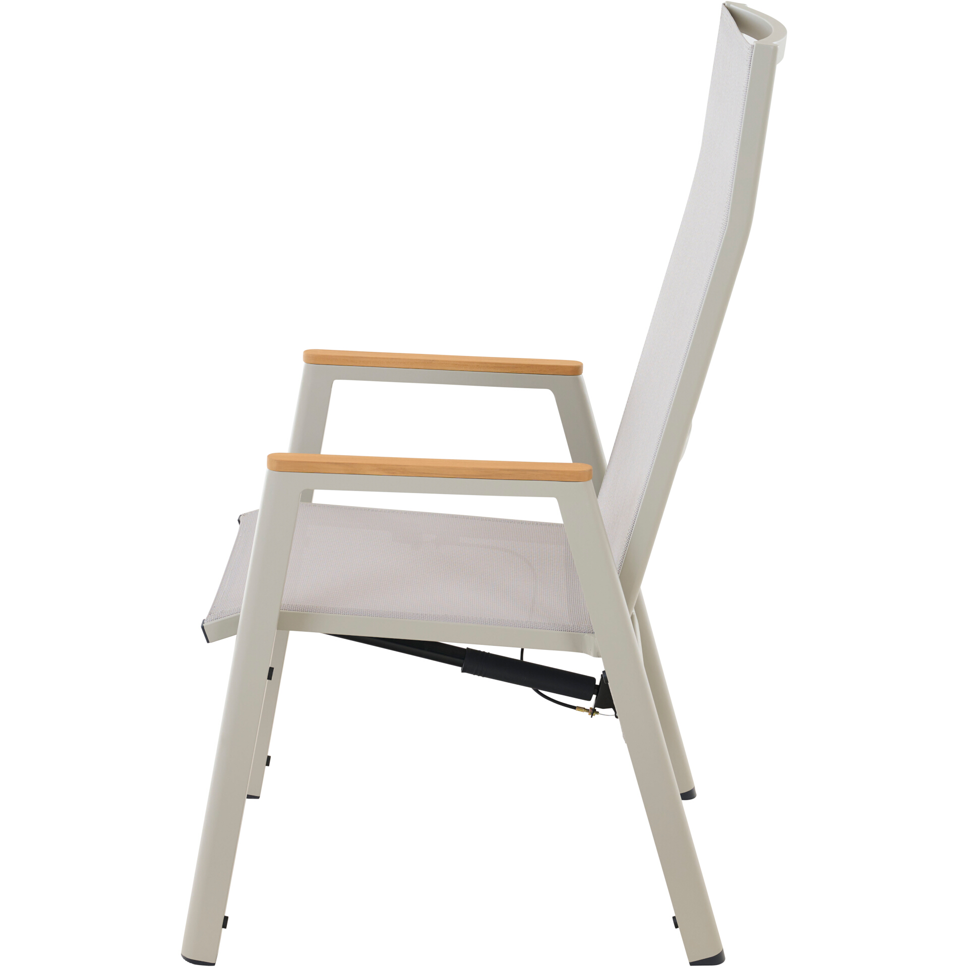 BOLOGNA Move Sessel | Teakholz FSC 100 % | taupe g...