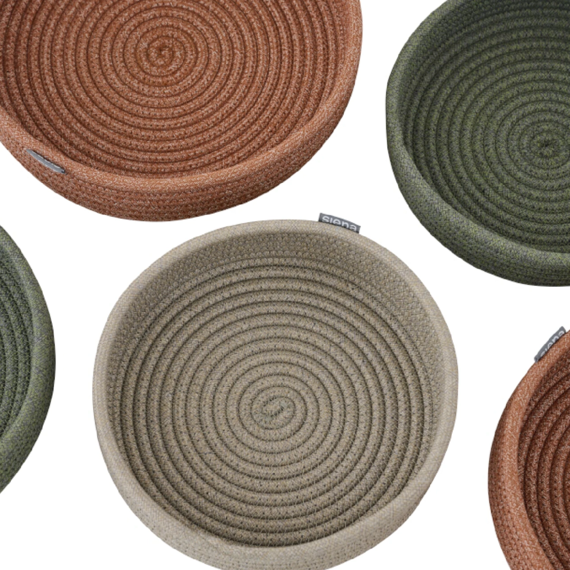 BOWL Dekoschalen Set | 2-teilig | Ø25 und Ø30 cm...