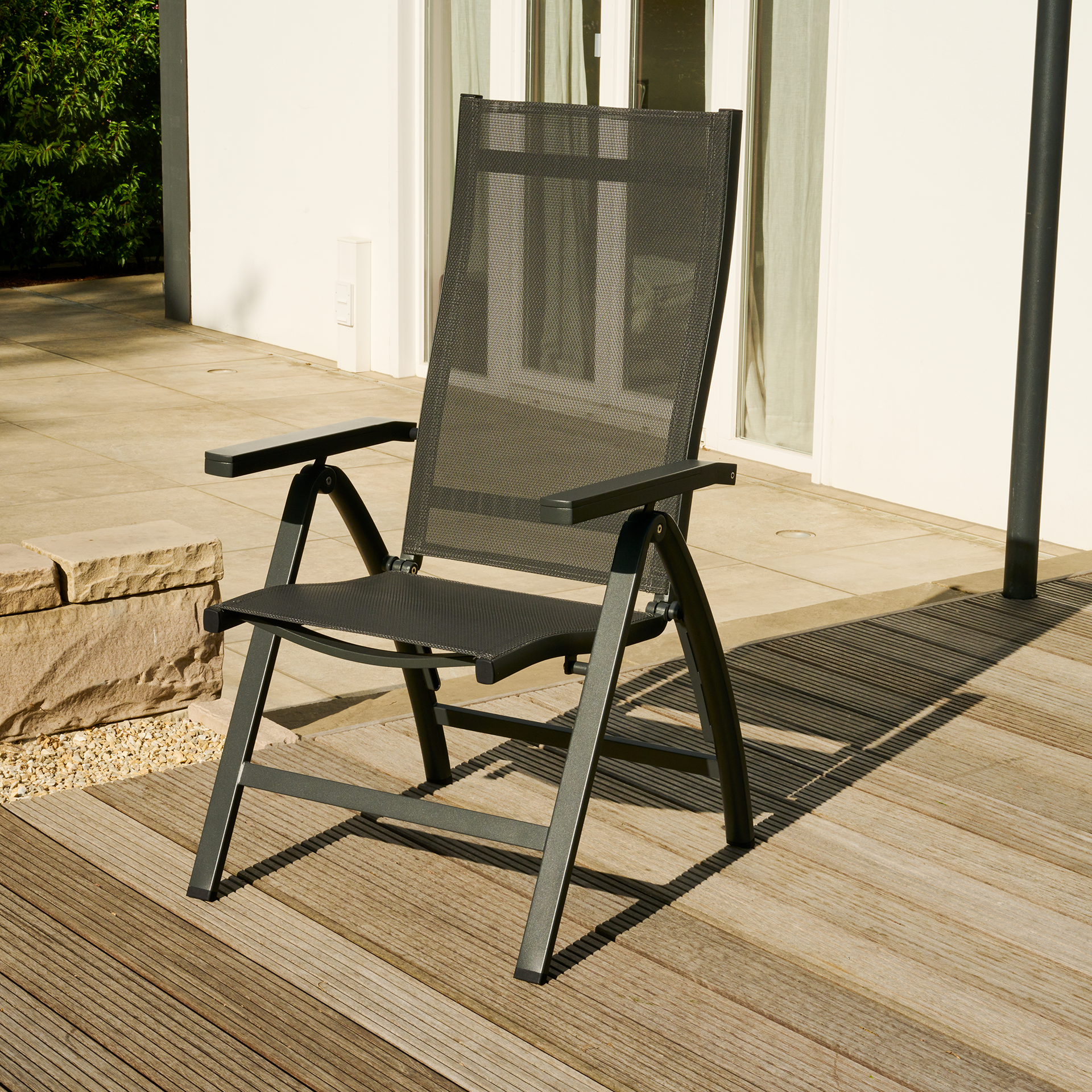 TAYLOR Klappsessel | mix grey / anthrazit