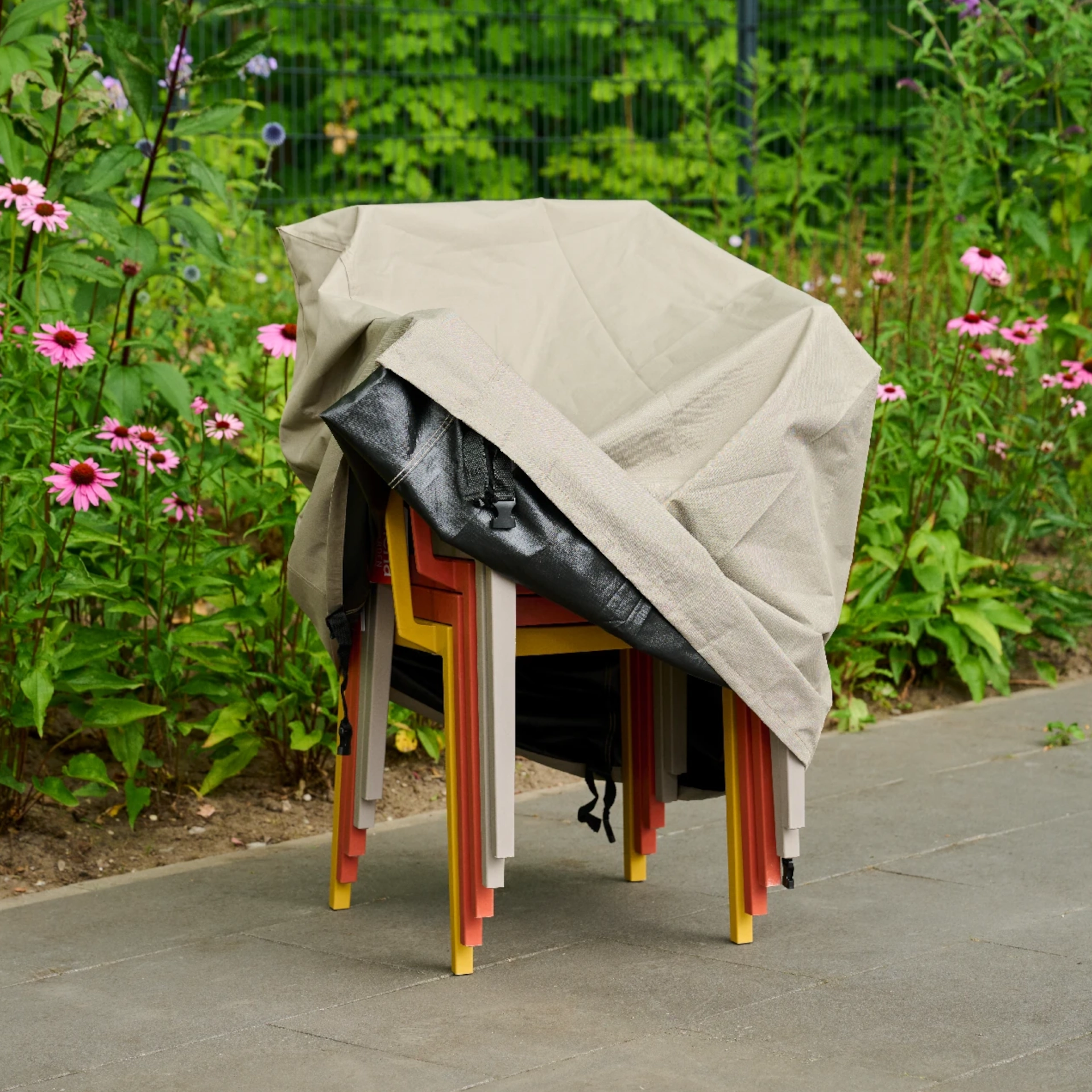 Schutzhülle Plus Stapelstuhl | 67 x 67 x 80/110 c...