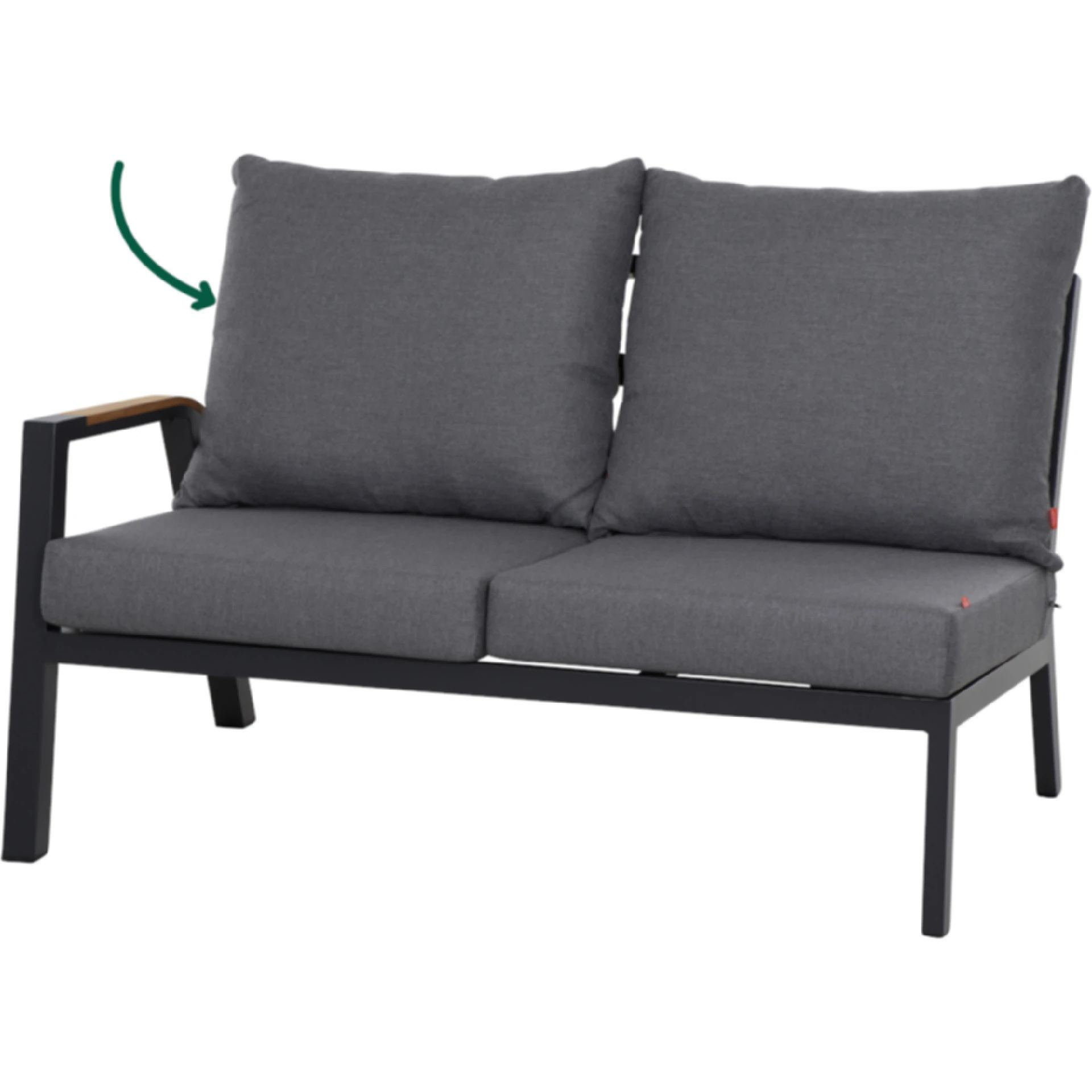 Rugkussen voor LINDOS loungeset