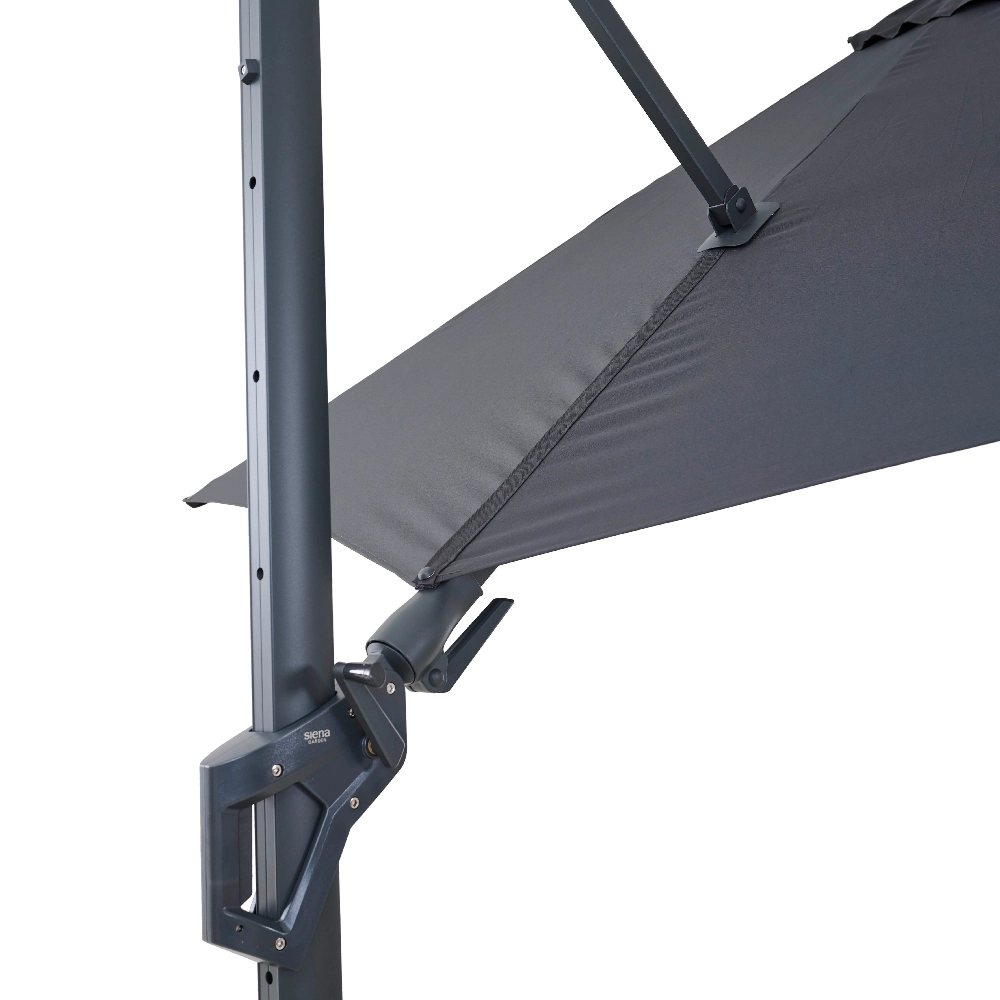 FAGUS N+ zweefparasol | Ø 350 cm | antraciet / ant...