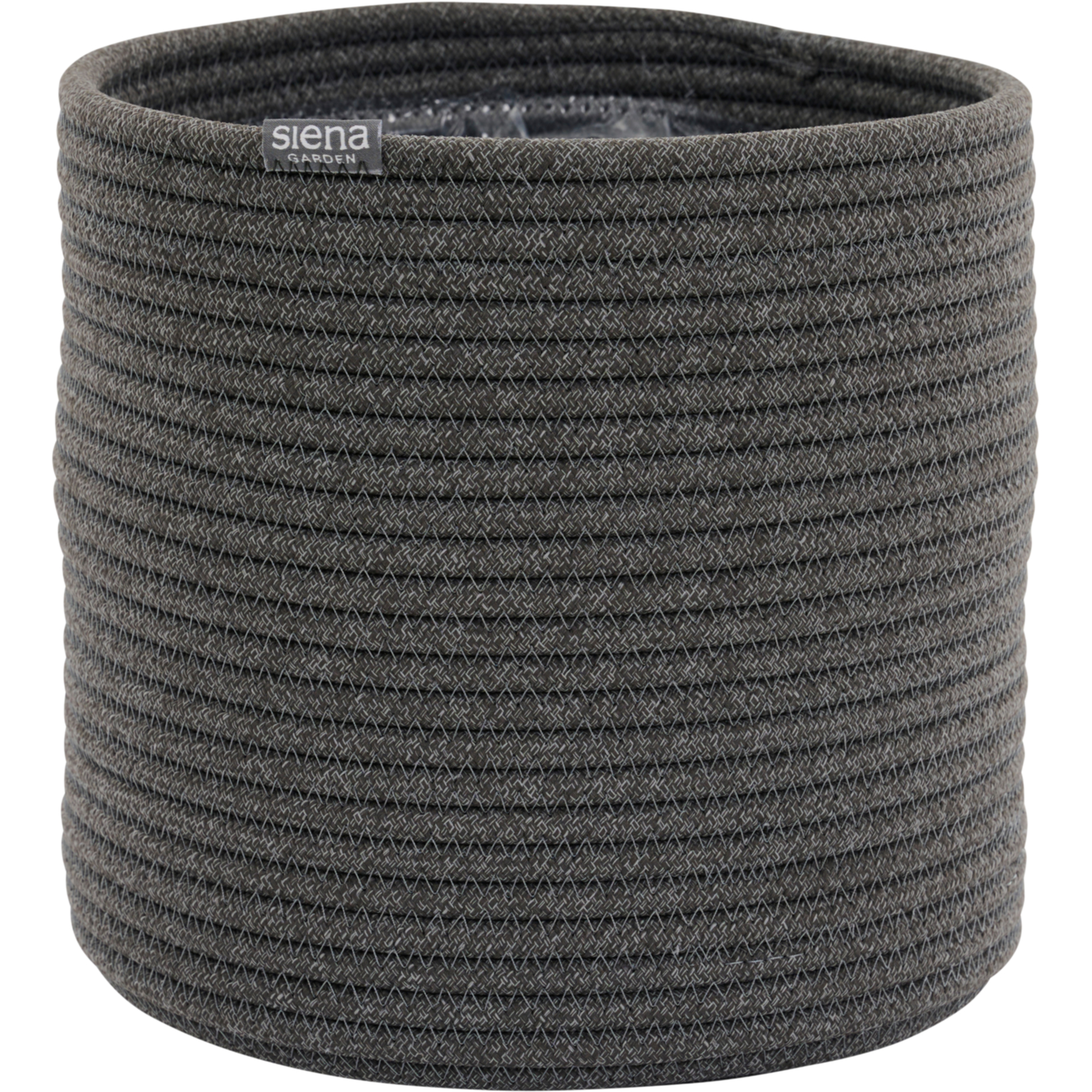 FIORA Pflanzkorb | Ø 26 x 25,5 cm | grau