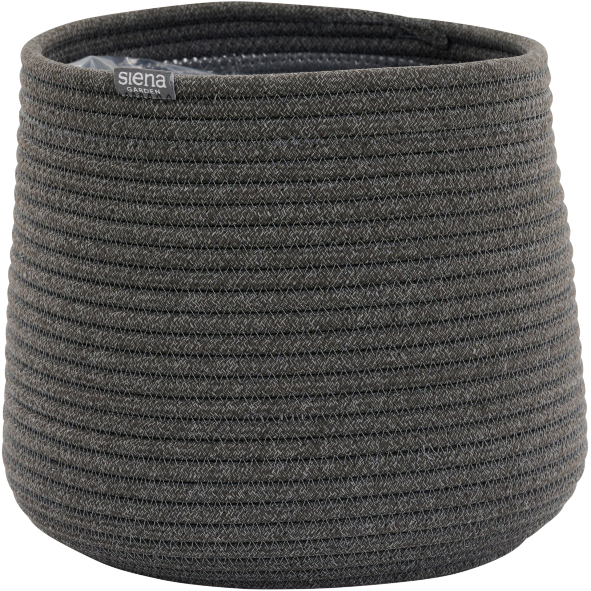 LINEA Pflanzkorb | Ø 24 x 20,5cm | anthrazit