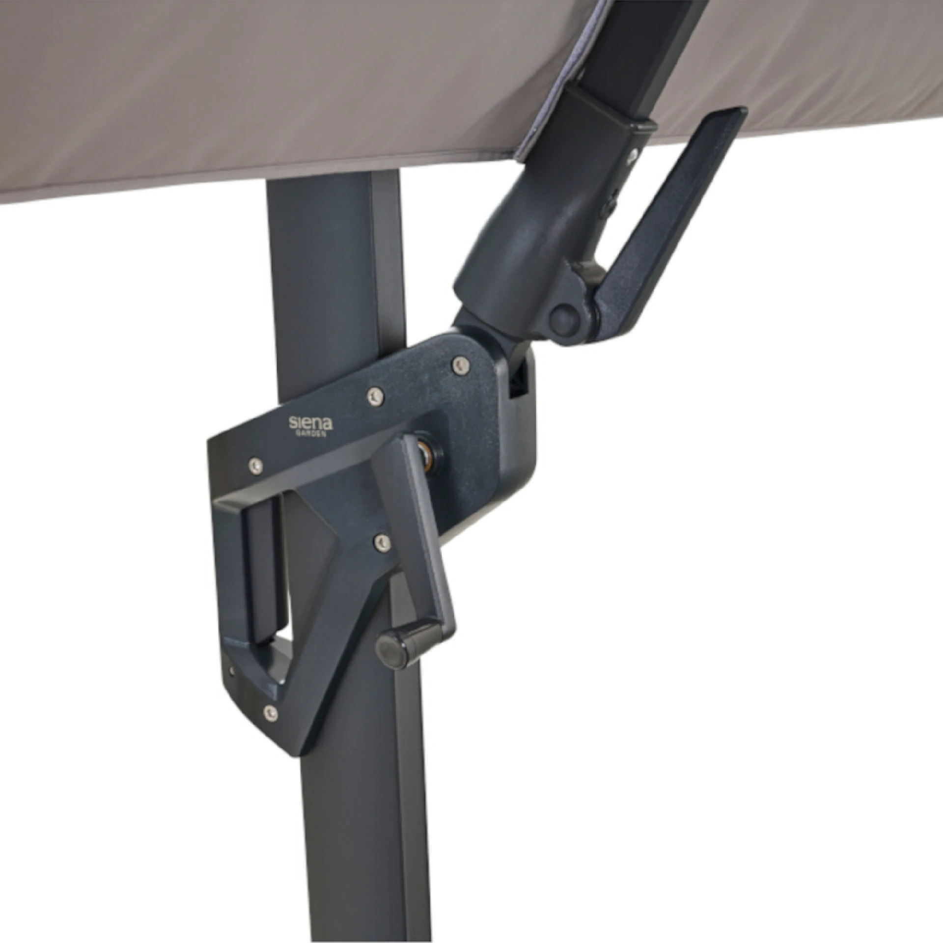 FAGUS N+ Ampelschirm | 300 x 300 cm | grau / anthr...