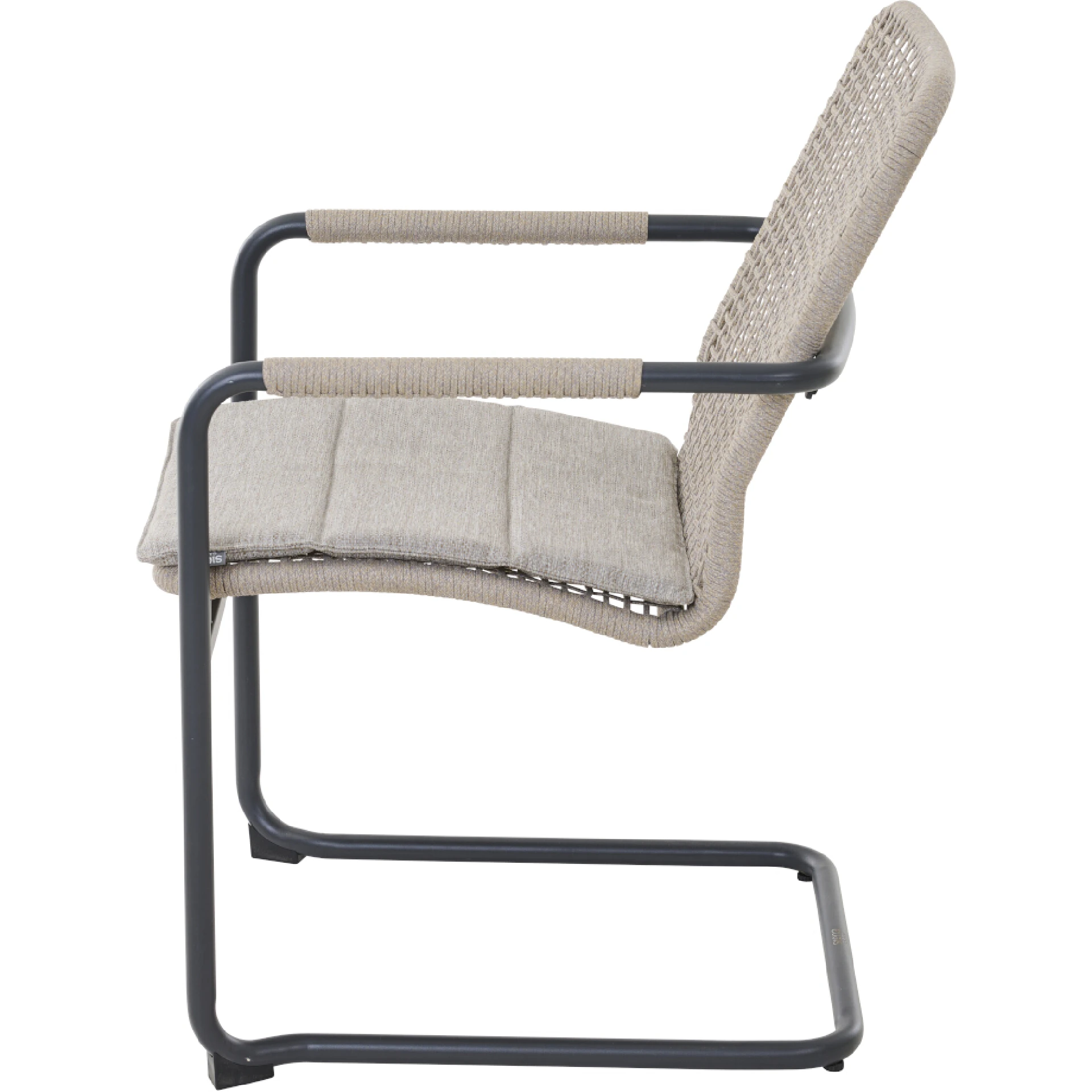 REPTON Schwingstuhl | mix taupe / anthrazit