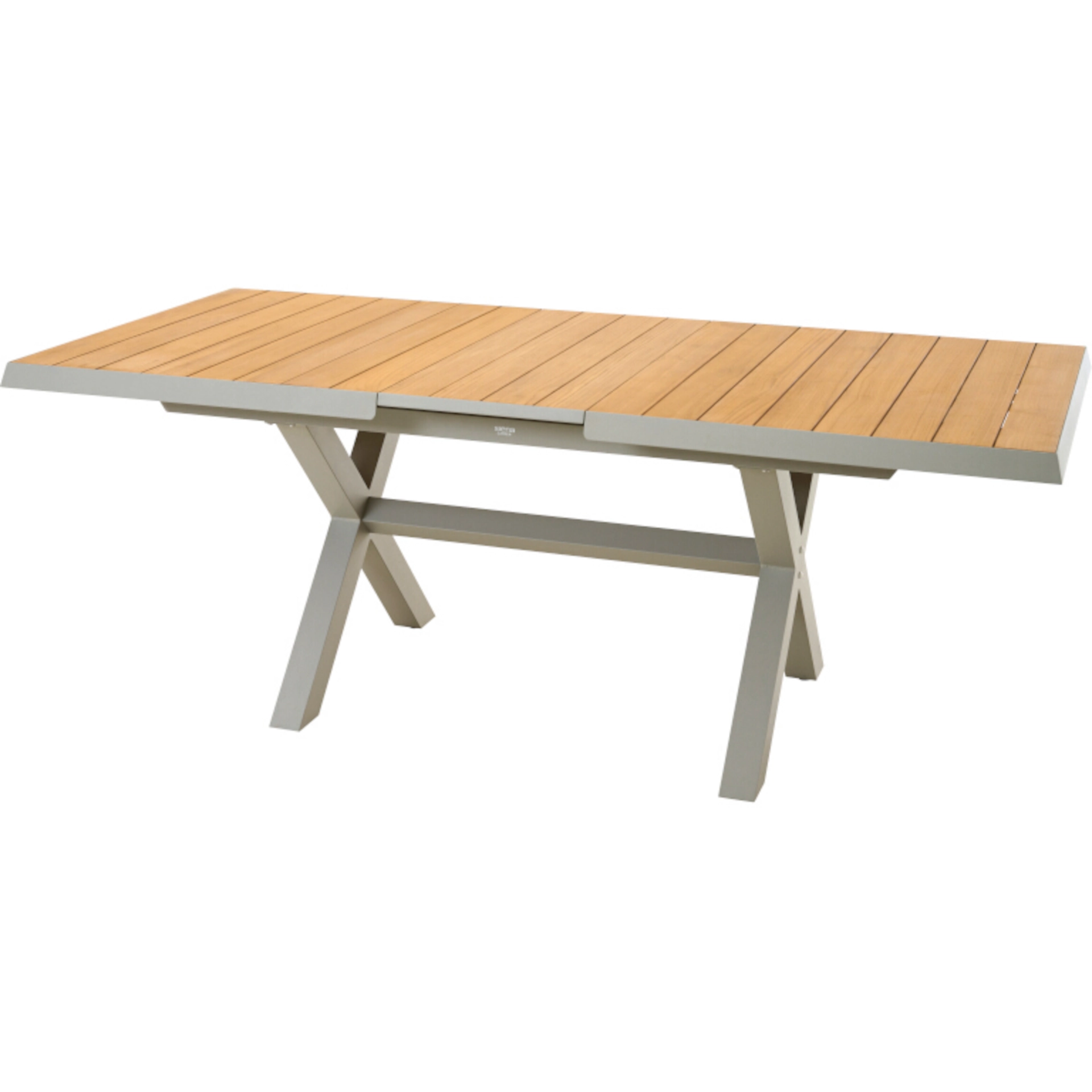 SINCRO Gartentisch ausziehbar | 160/200 x 90 cm | Teak FSC® 100 % natur