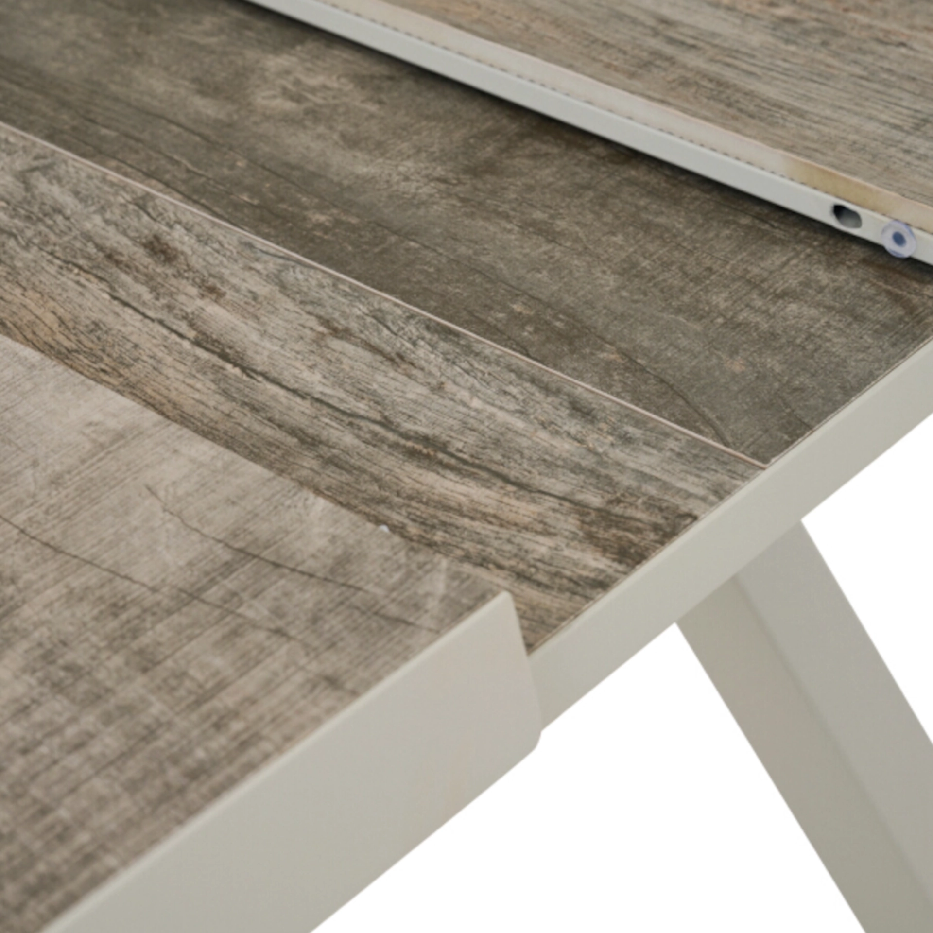 Ausziehtisch TIRANA matt seidengrau / Keramik | Ga...