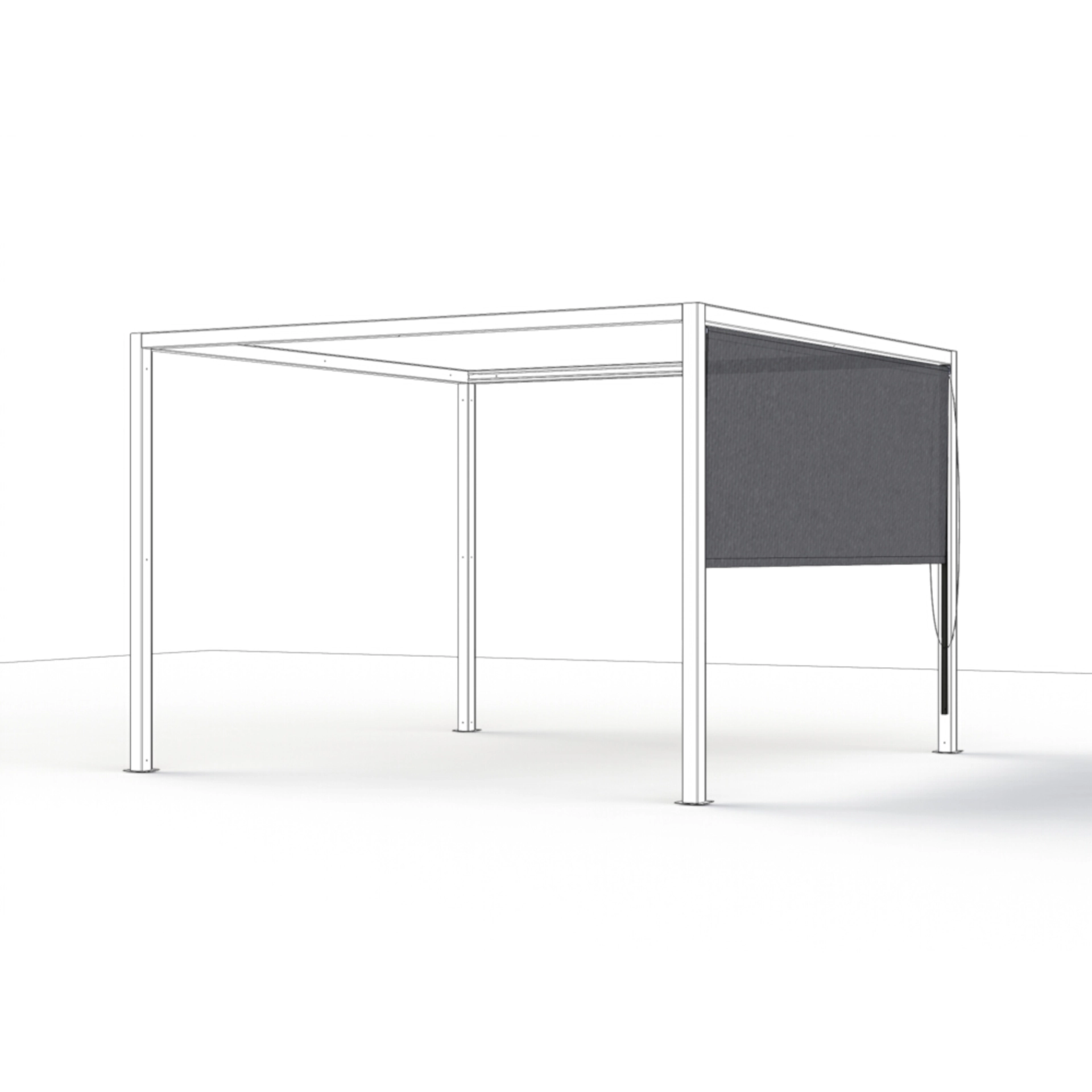 Pavillons | Set Libera Basis + Dach + Rollo + Blen... Pavillons | Set Libera Basis + Dach + Rollo + Blen...