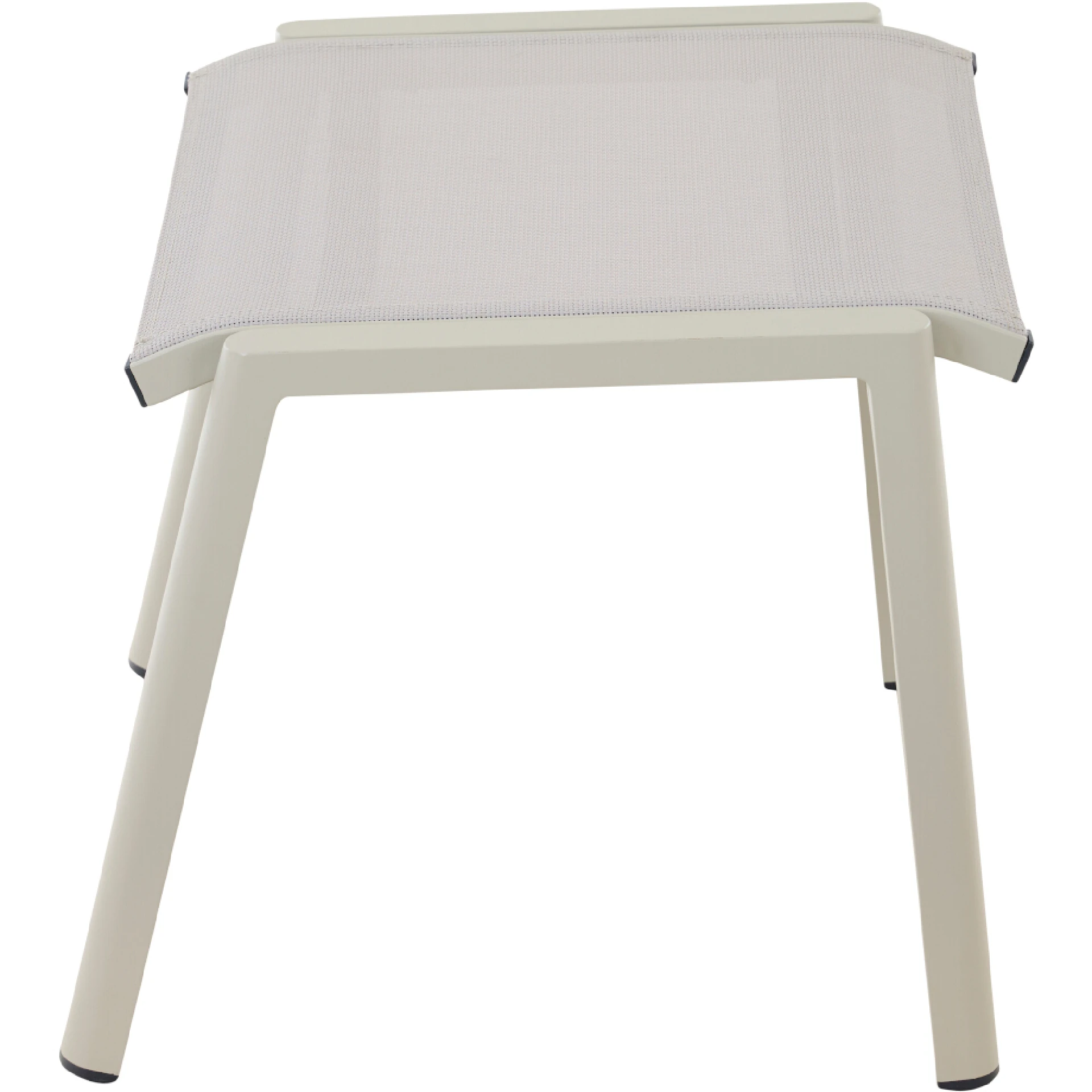 BOLOGNA Hocker | taupe grau / seidengrau