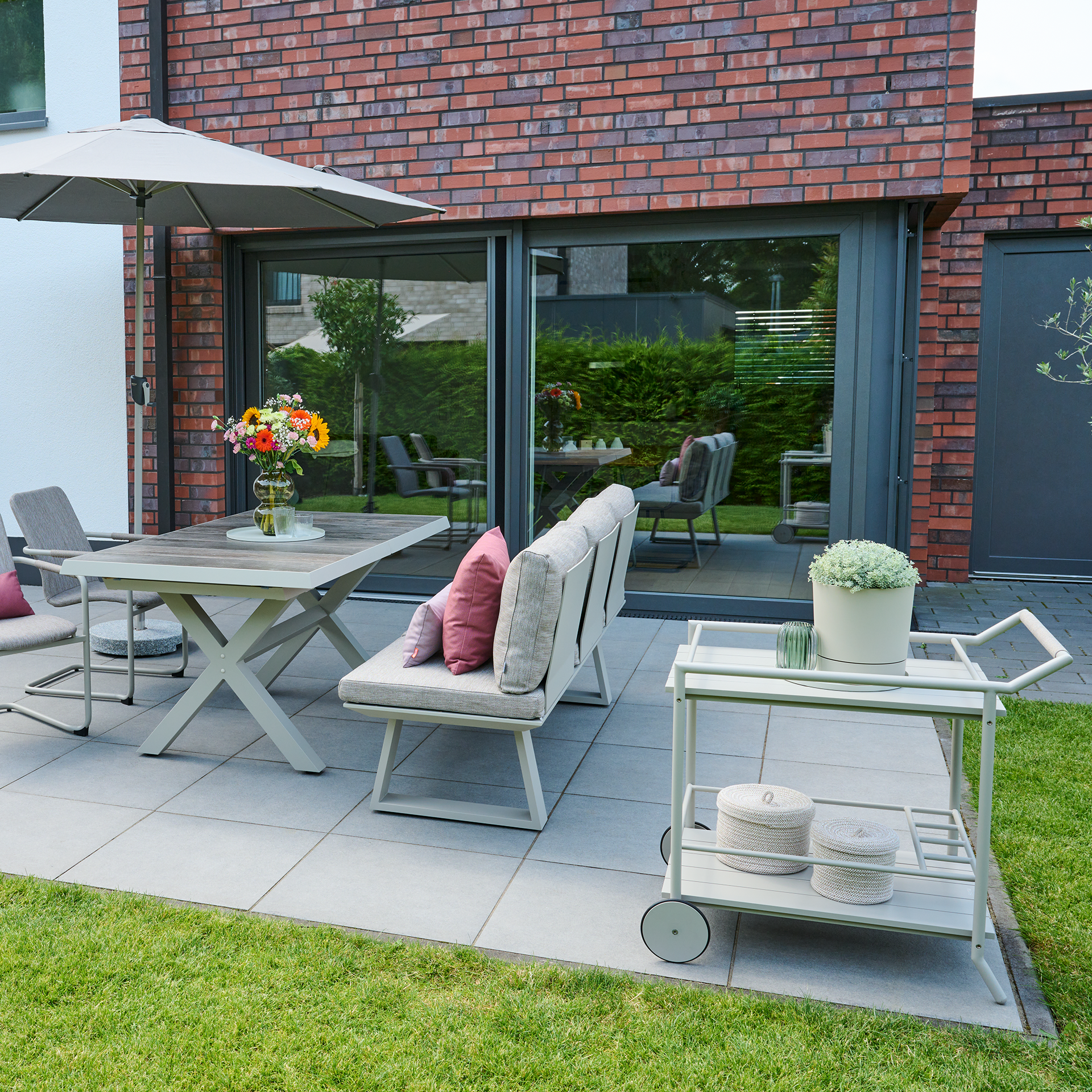 ROLITO Servierwagen | seidengrau