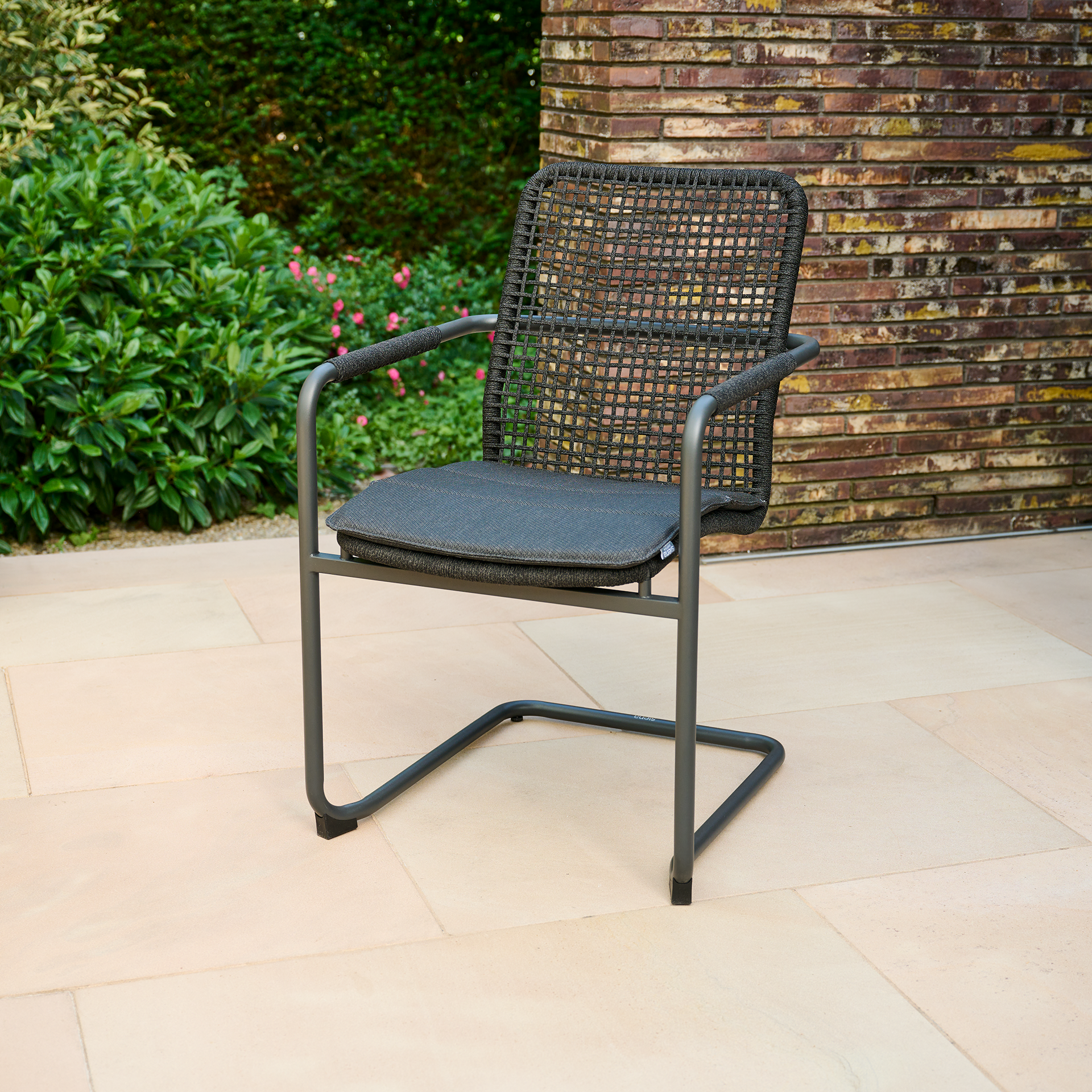 REPTON Schwingstuhl | mix schwarz / anthrazit