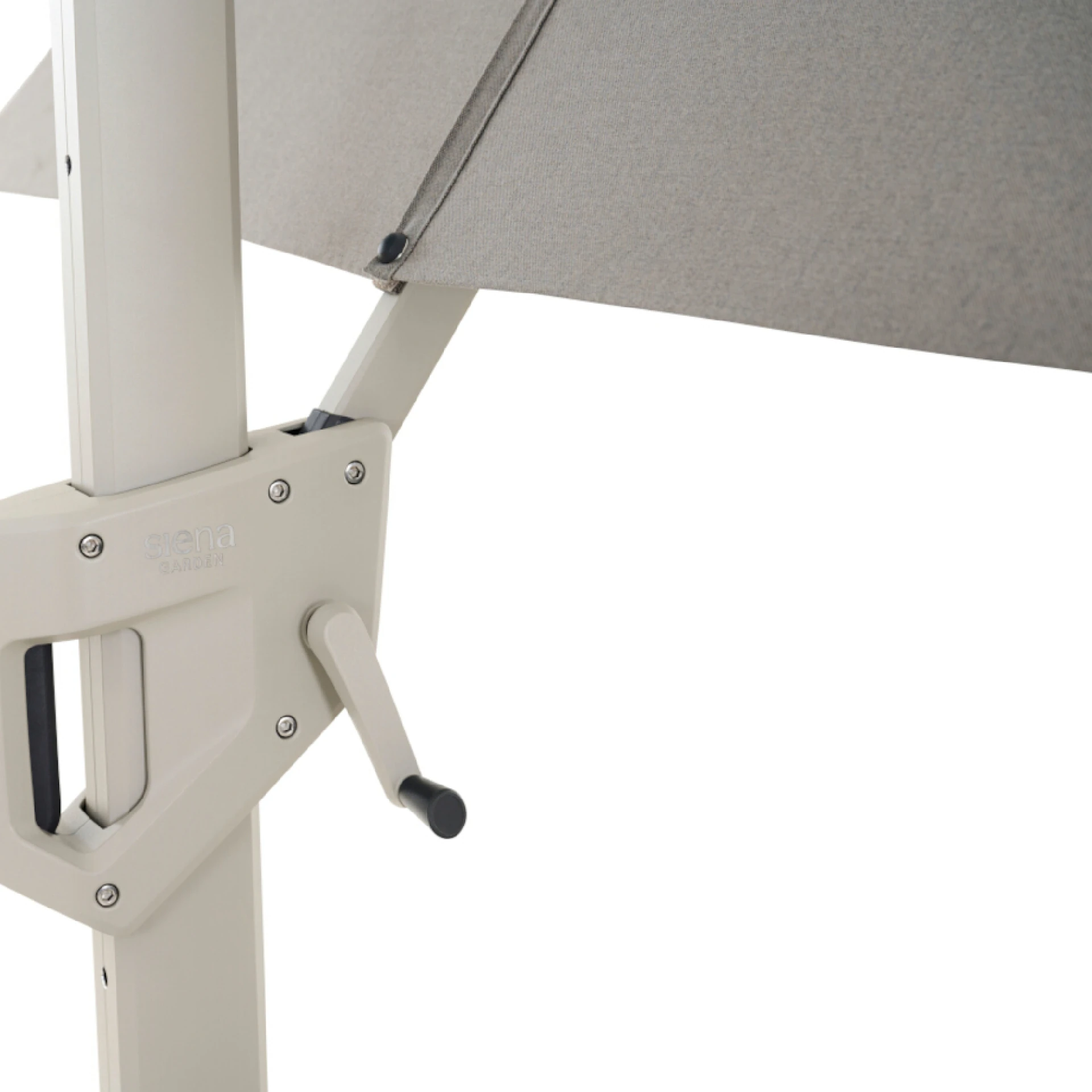 PINO Ampelschirm | 310 x 210 cm | taupe-meliert / ...