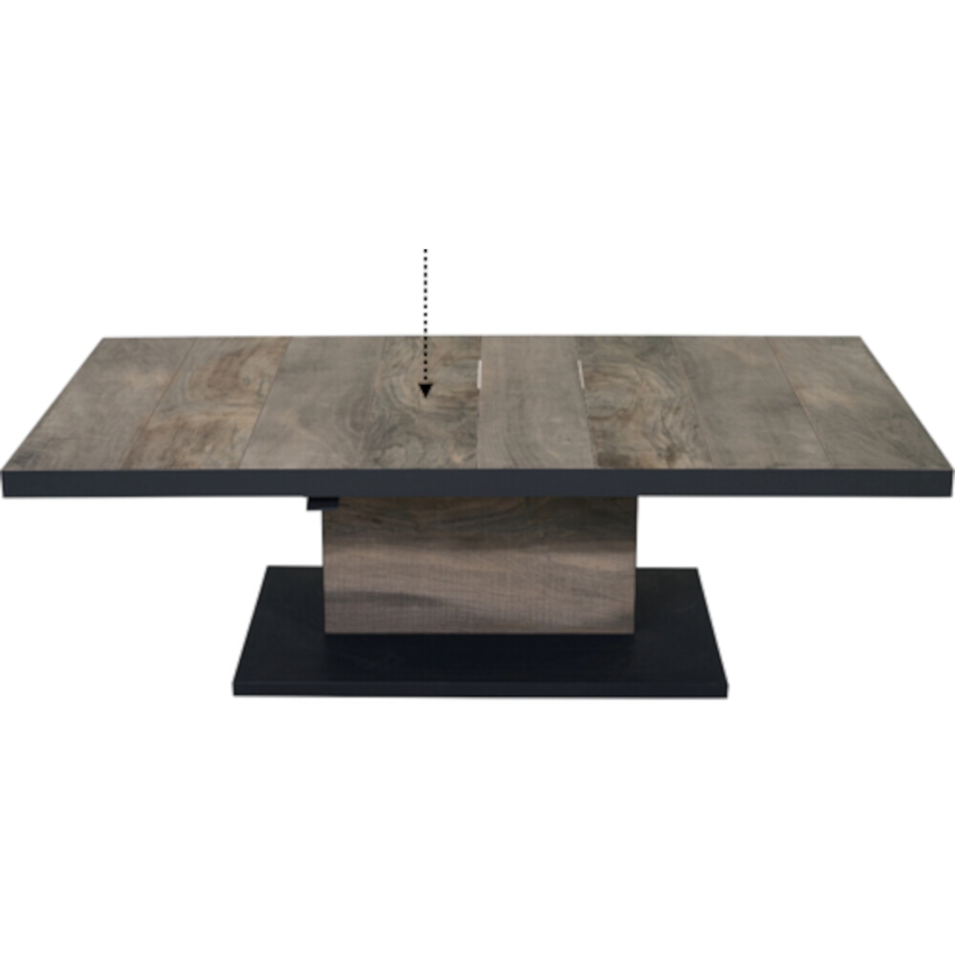 Keramikplatte zu Talina | 895x198mm | washed-grey