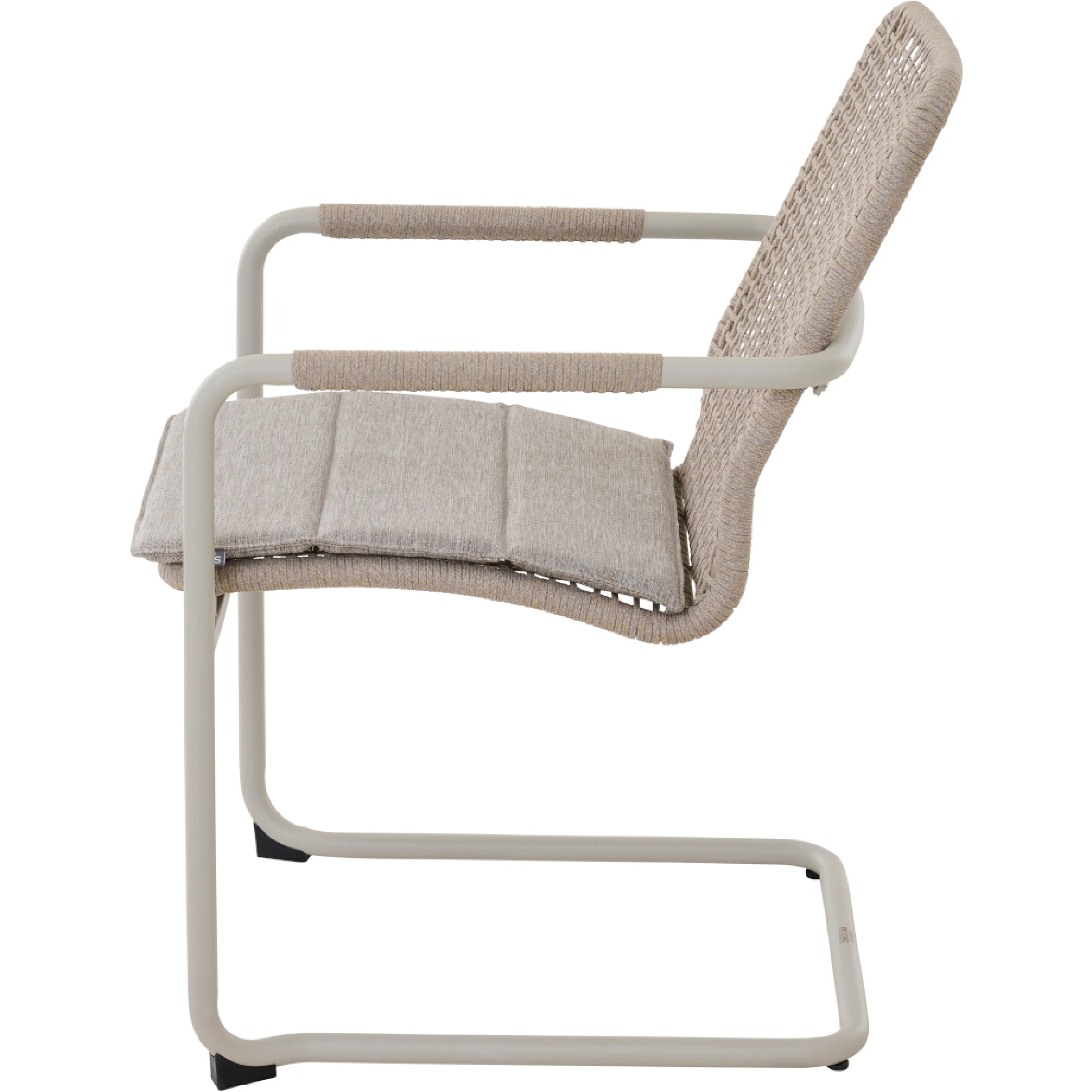 REPTON Schwingstuhl | taupe grau / seidengrau