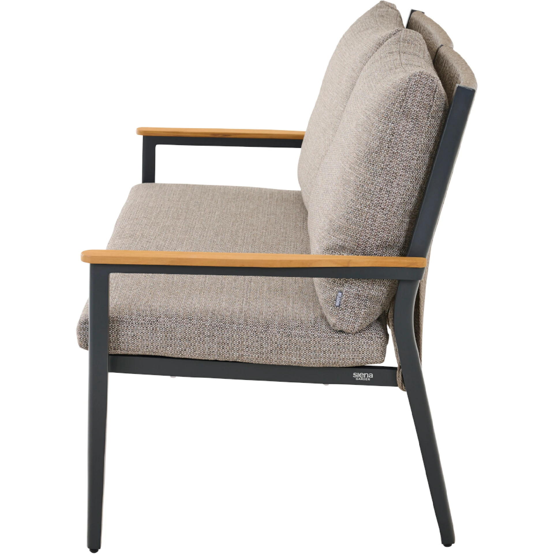 LIGURIA 2er Bank Comfort Plus | taupe braun / anth...