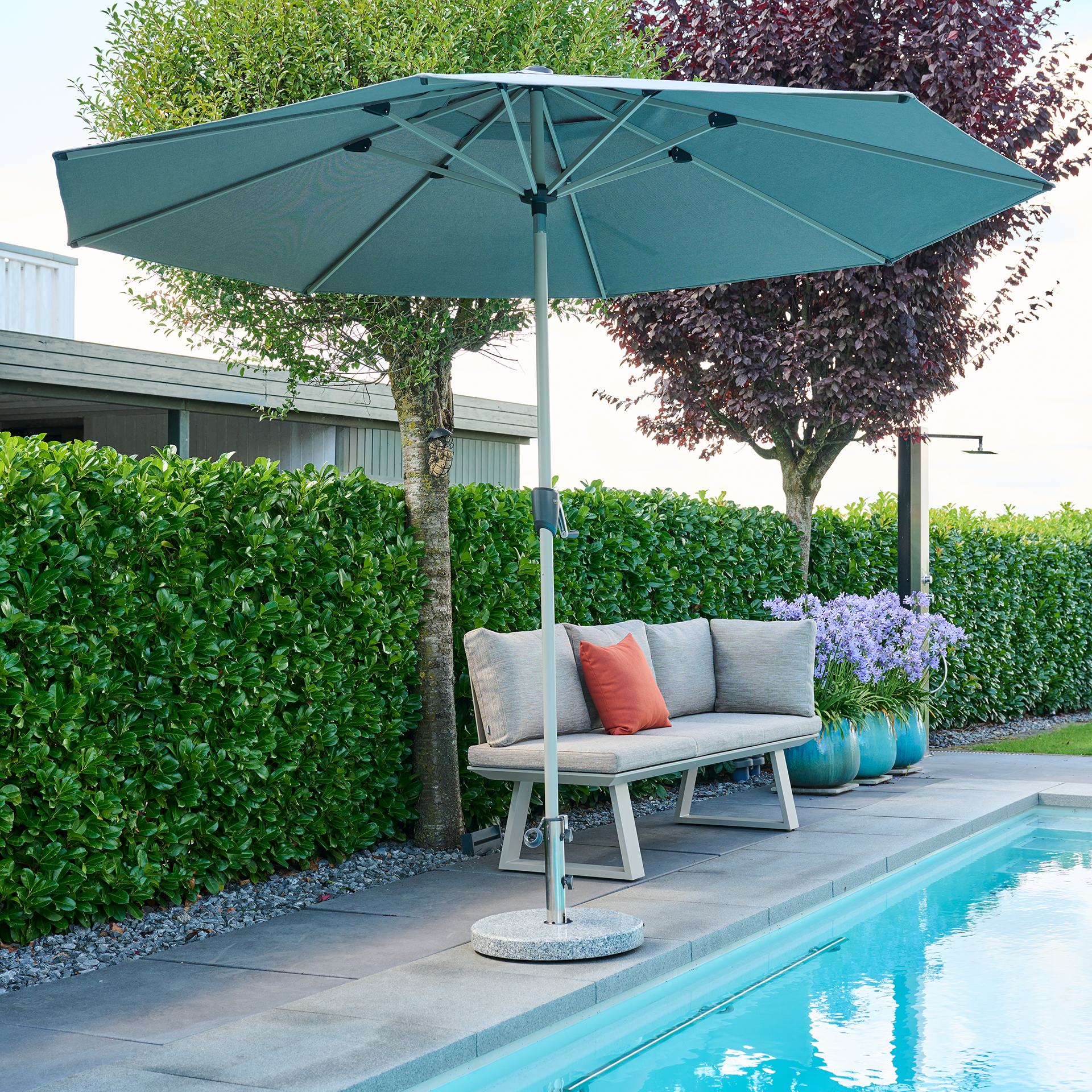 Schirmständer | Granitständer 30kg, grau | SIENA...