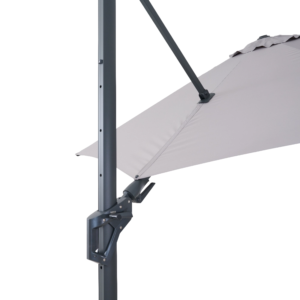 FAGUS N+ zweefparasol | Ø 350 cm | grijs / antraci...