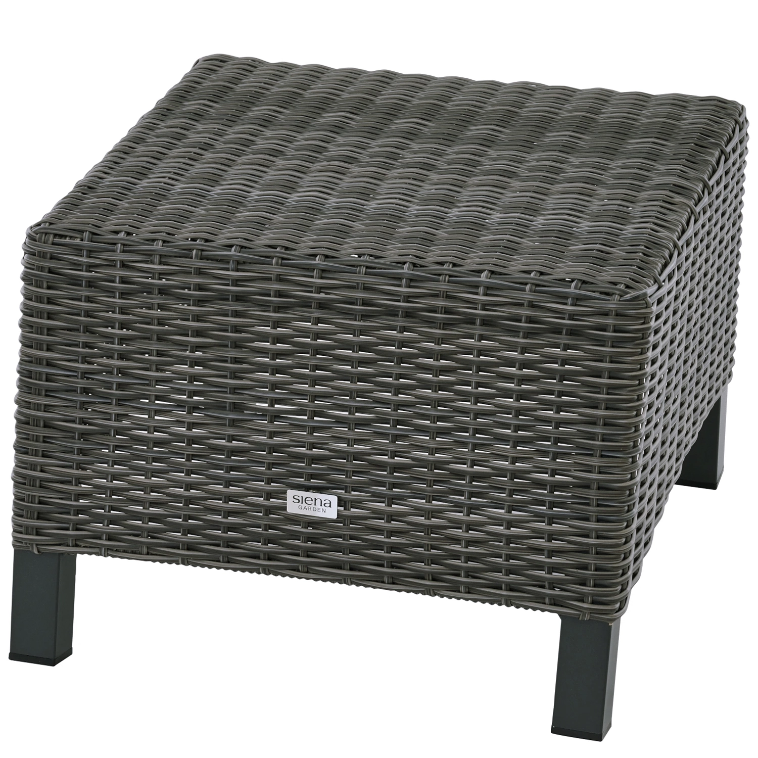 Corido Hocker | Rattangeflecht mixed grey Corido Hocker | Rattangeflecht mixed grey