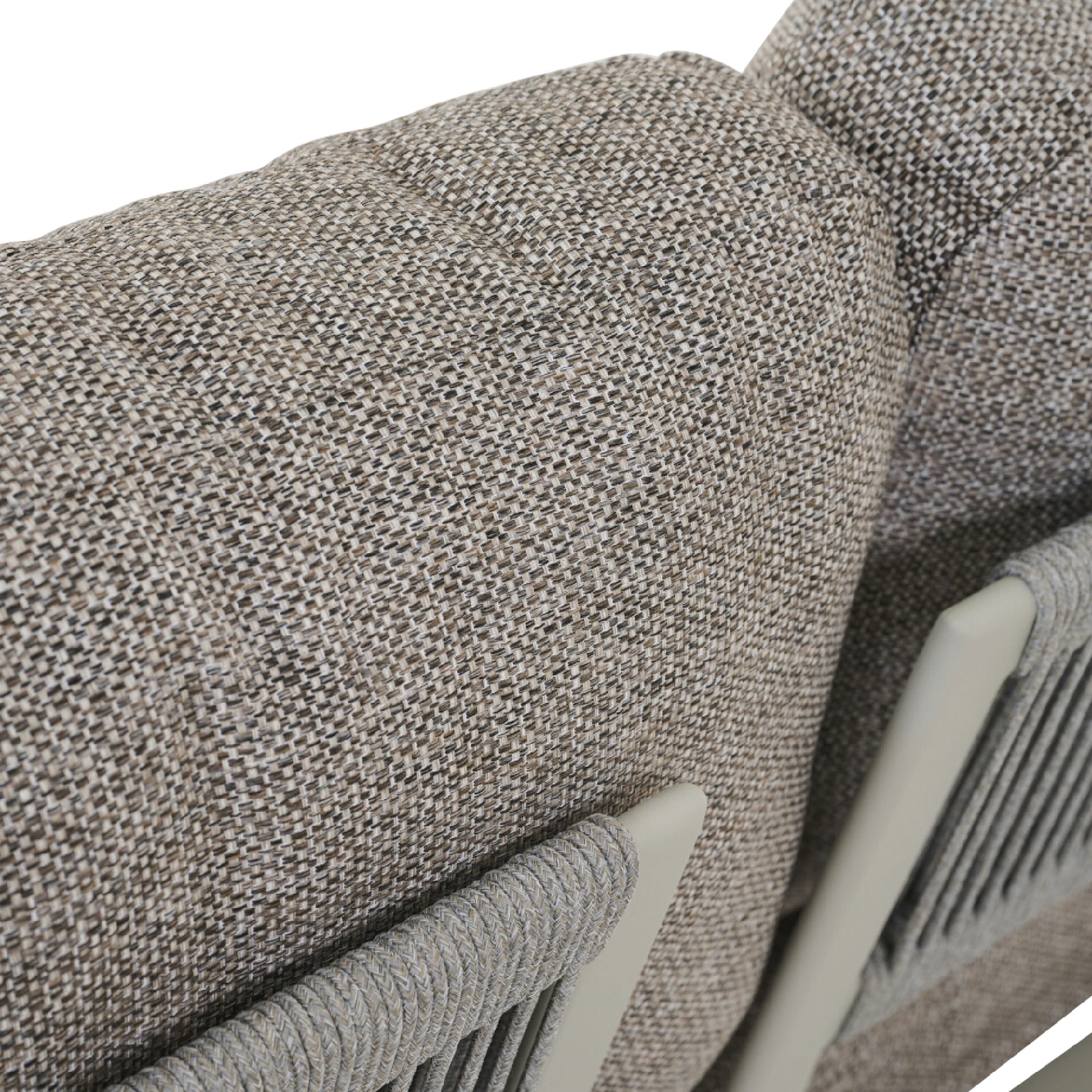 CALDARO 2er Eckbank | taupe braun / seidengrau