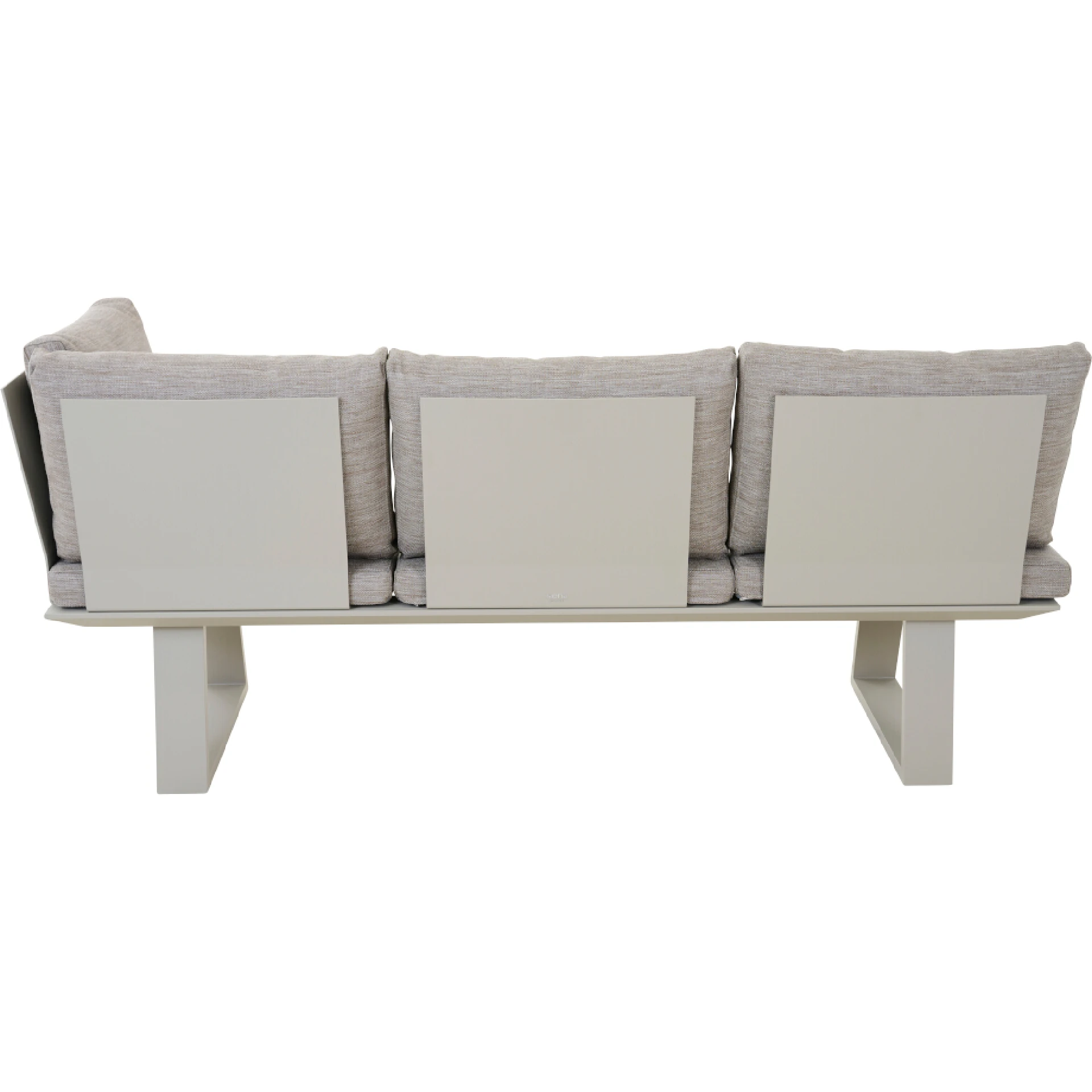 REPTON Ecklehne | mix taupe / seidengrau