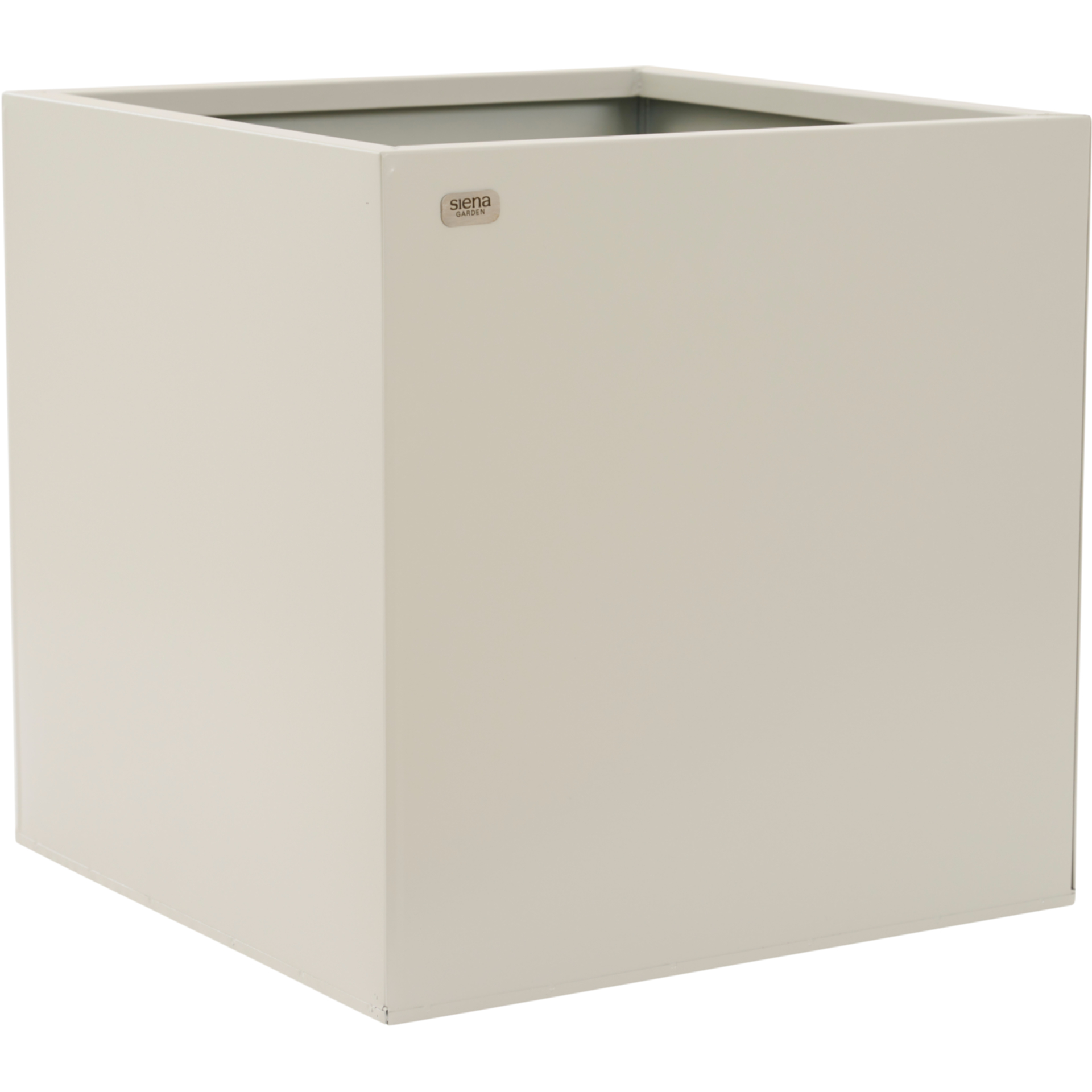 SANTI Pflanzkübel |40 x 40 x 40 cm | matt seidengrau