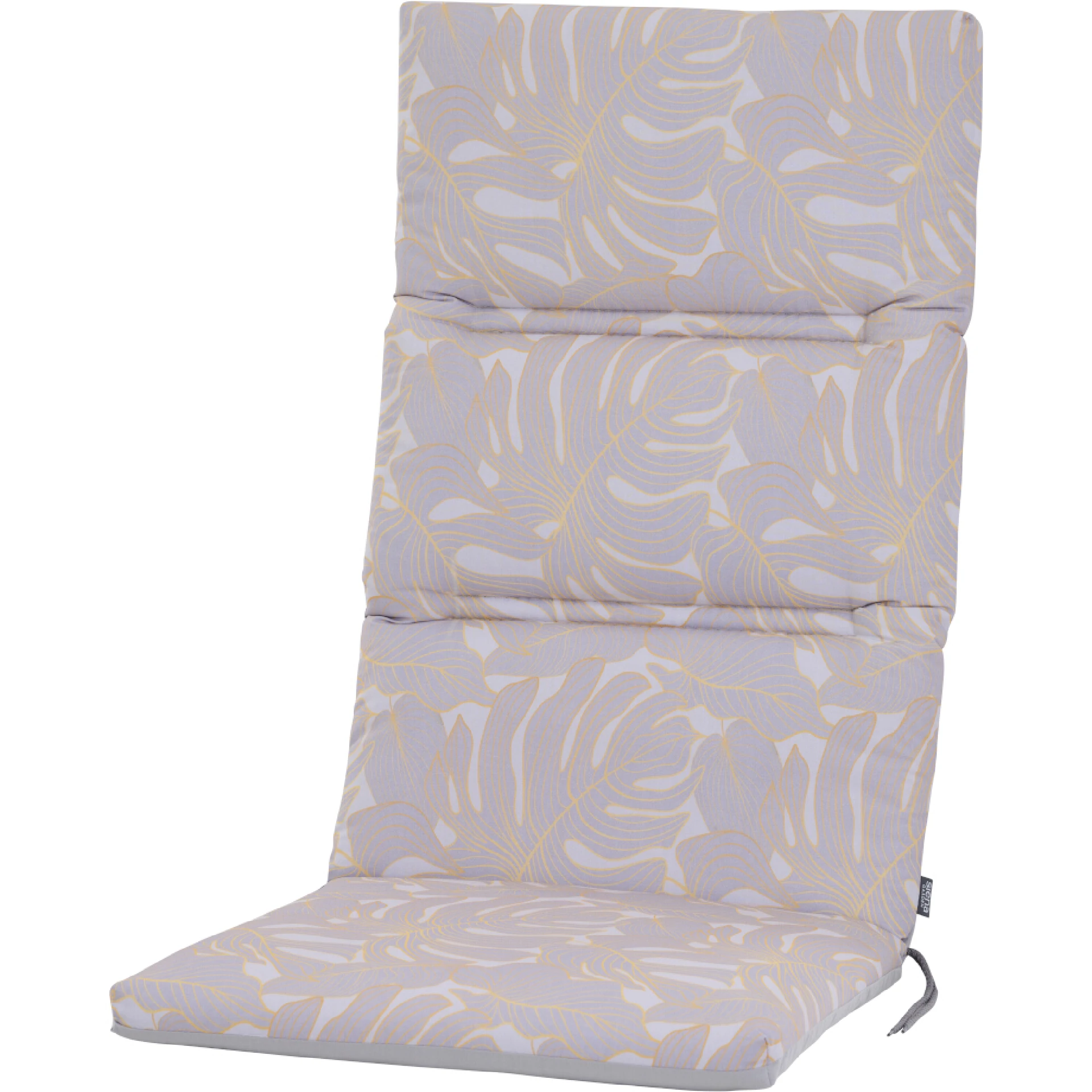 COMFORT Sesselauflage | tropische Blätter | 96 cm