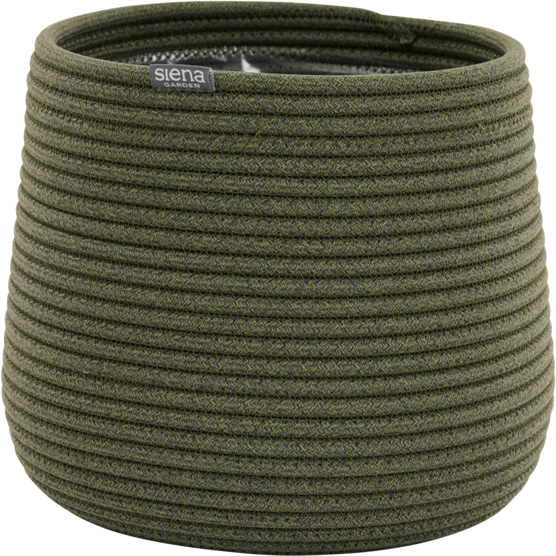 LINEA Pflanzkorb | Ø 36 x 30,5cm | olive