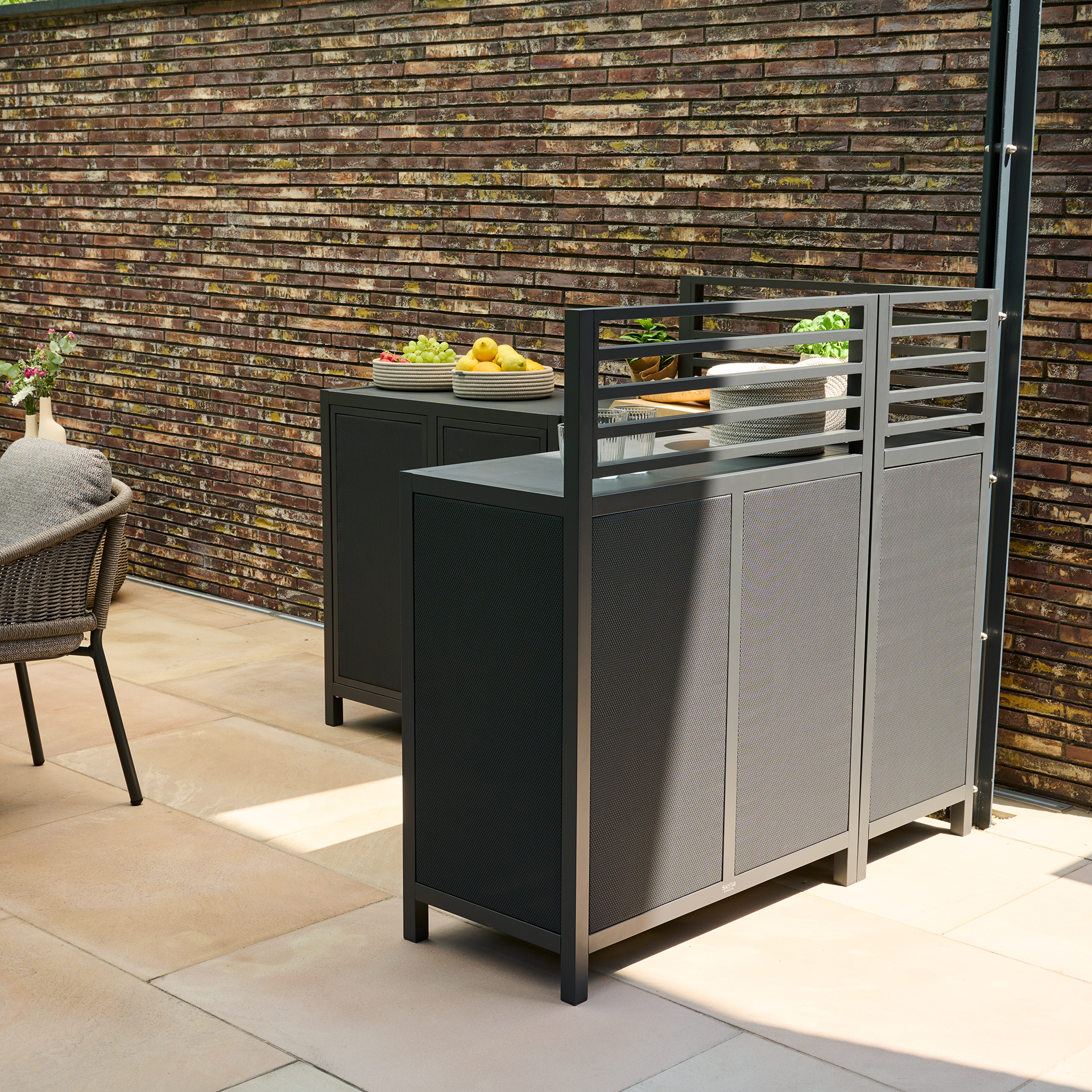 PALMA Outdoorküche | Mittelelement | 86 x 45 x 12...