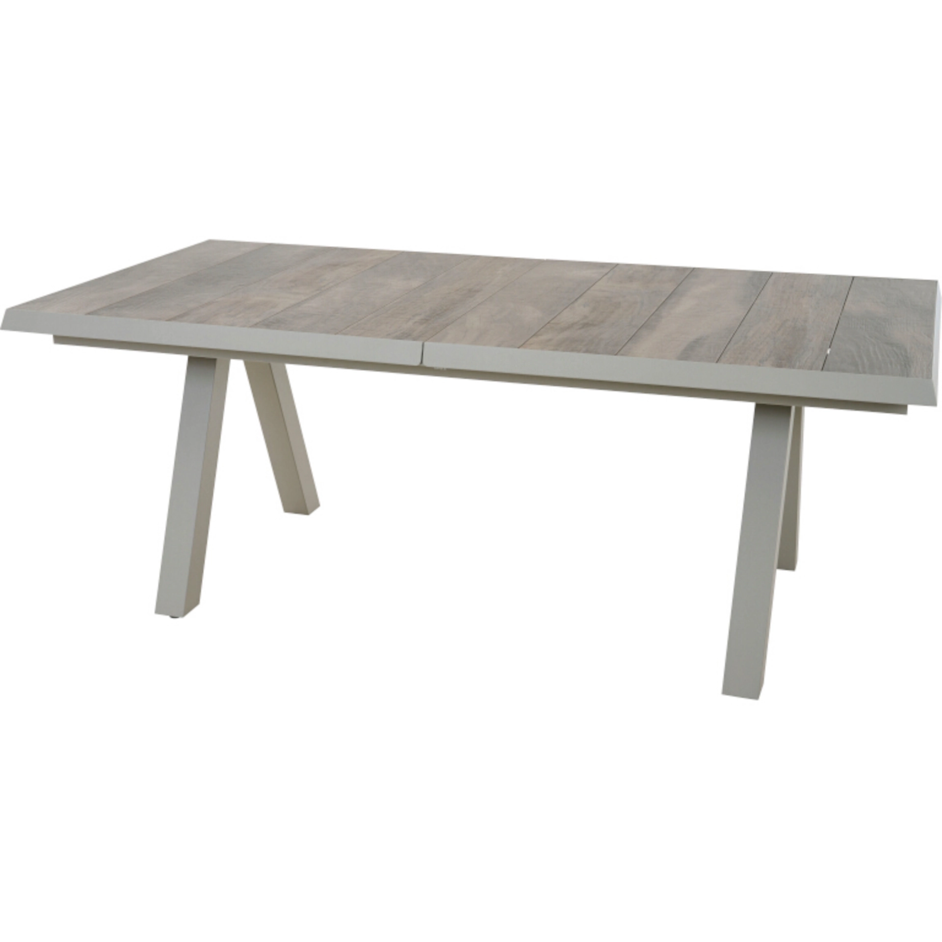 Ausziehtisch TIRANA matt seidengrau / Keramik | Ga...