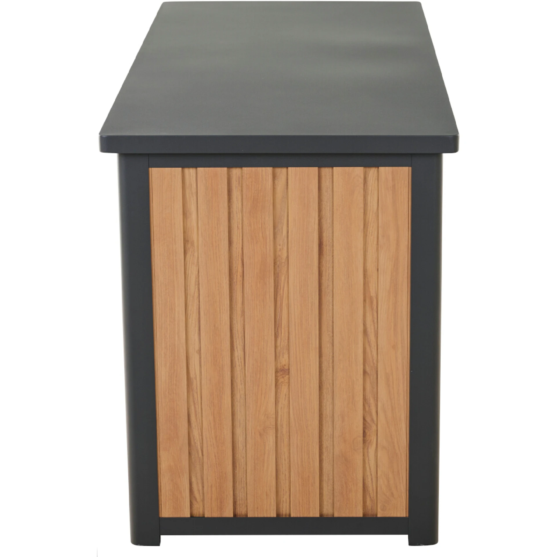 SABANO Kissenbox | 135 x 59 x 75 cm | Teak / anthr...