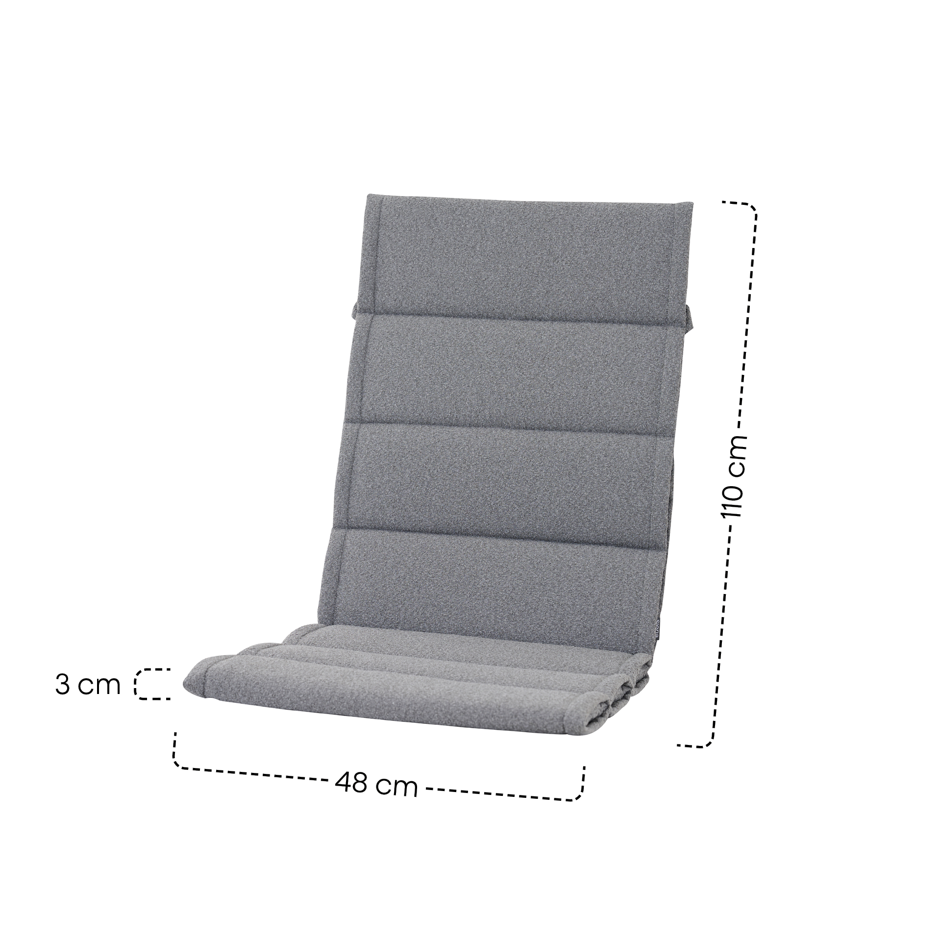 MALU Sesselauflage | elephant | 110 cm