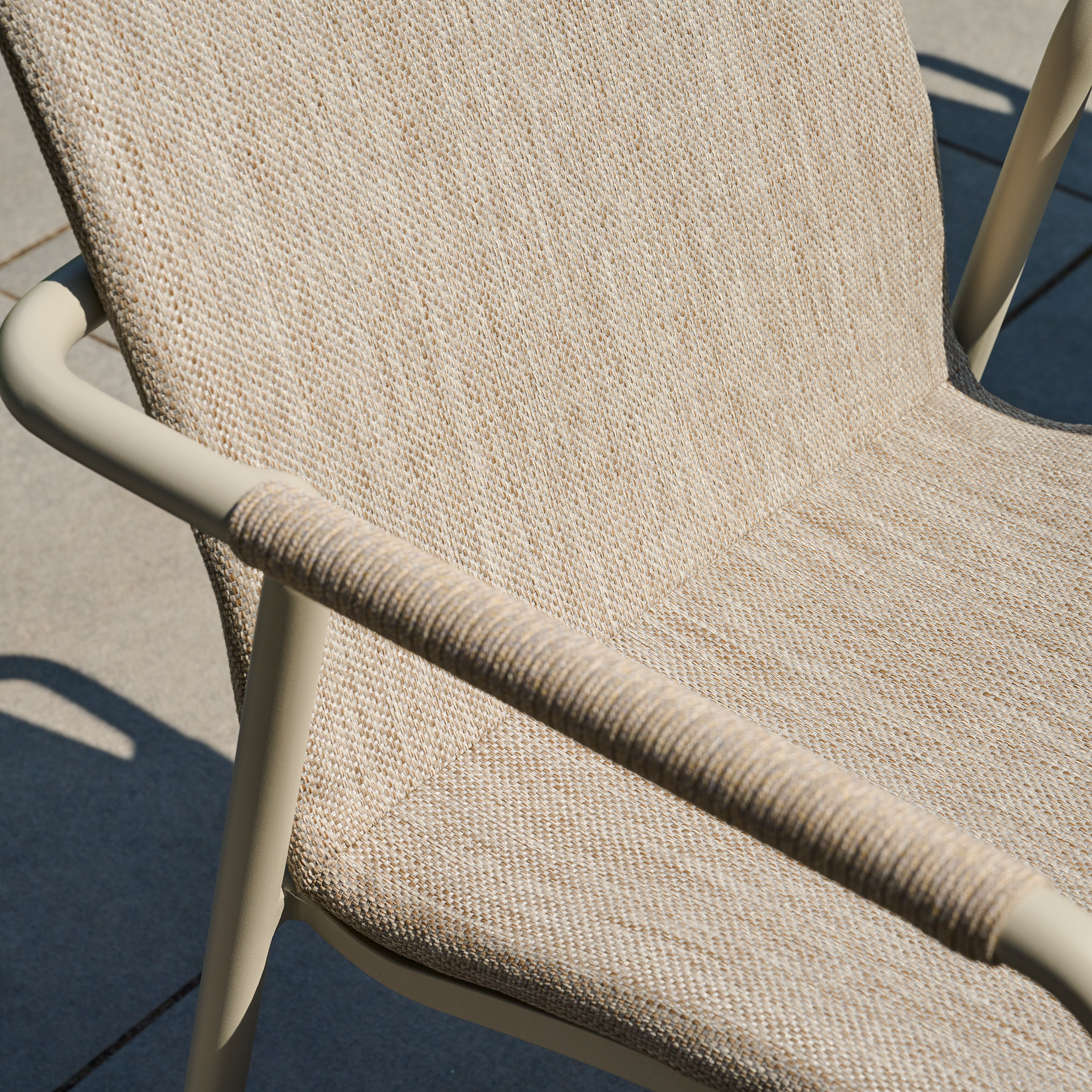 REPTON Stapelsessel | mix taupe /seidengrau