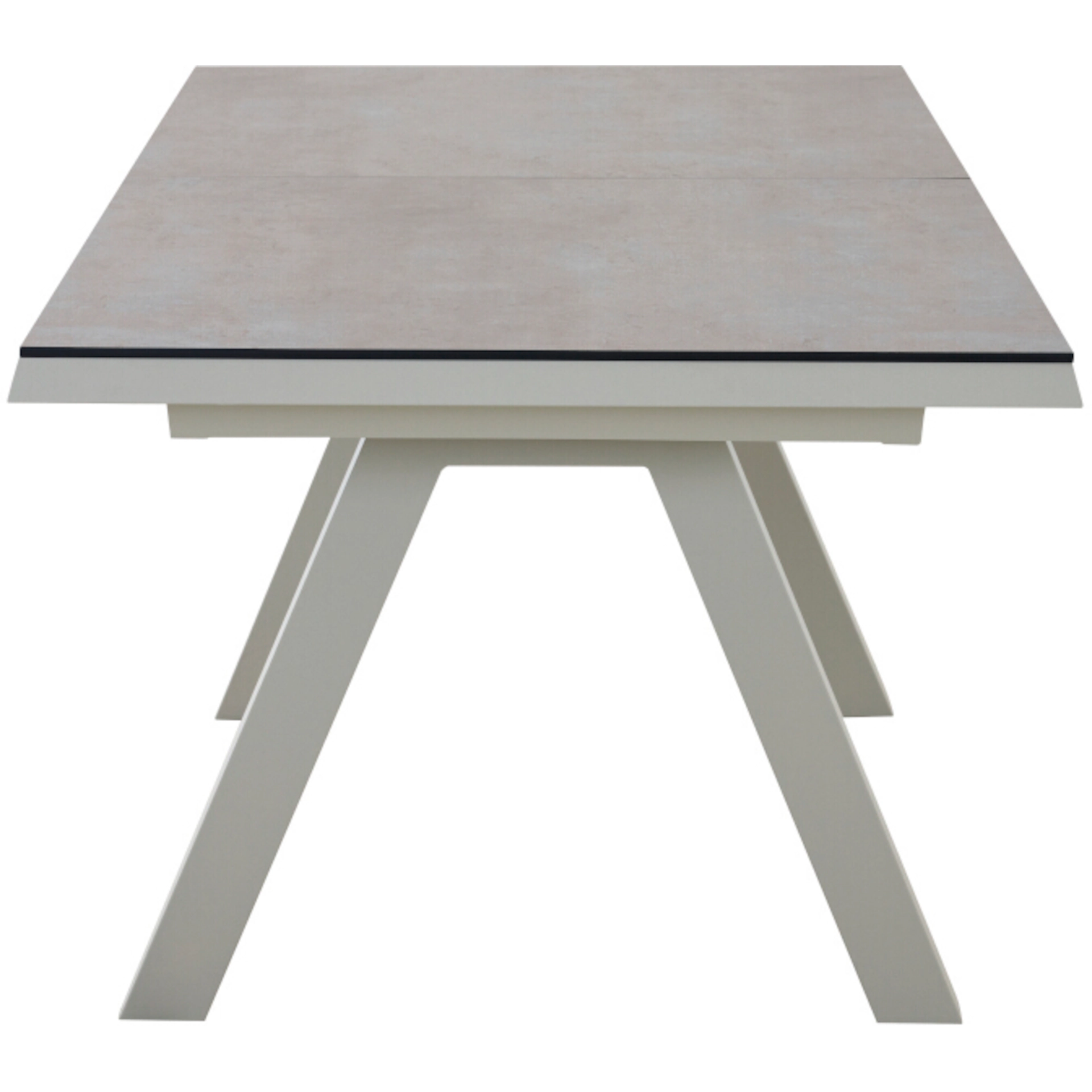 Ausziehtisch TIRANA matt seidengrau / HPL | Garten...