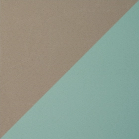 Rundes Farbsymbol für die Farbe anthrazit / beige-nilgrün